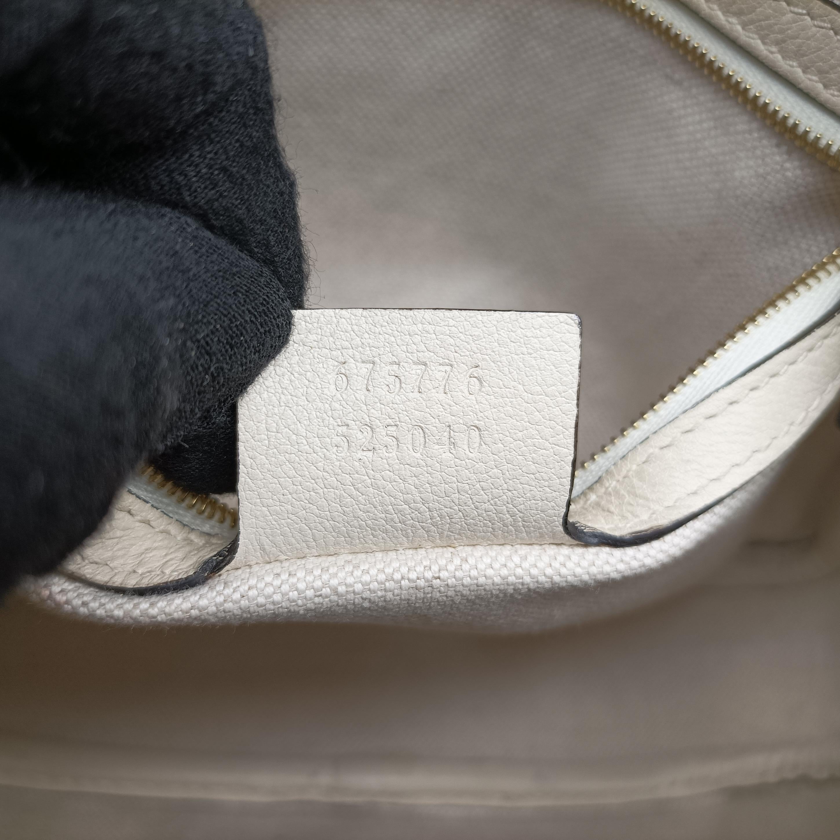 GG Star White Leather 675776 I036965695GGスター ホワイト レザー 675776 I036965695