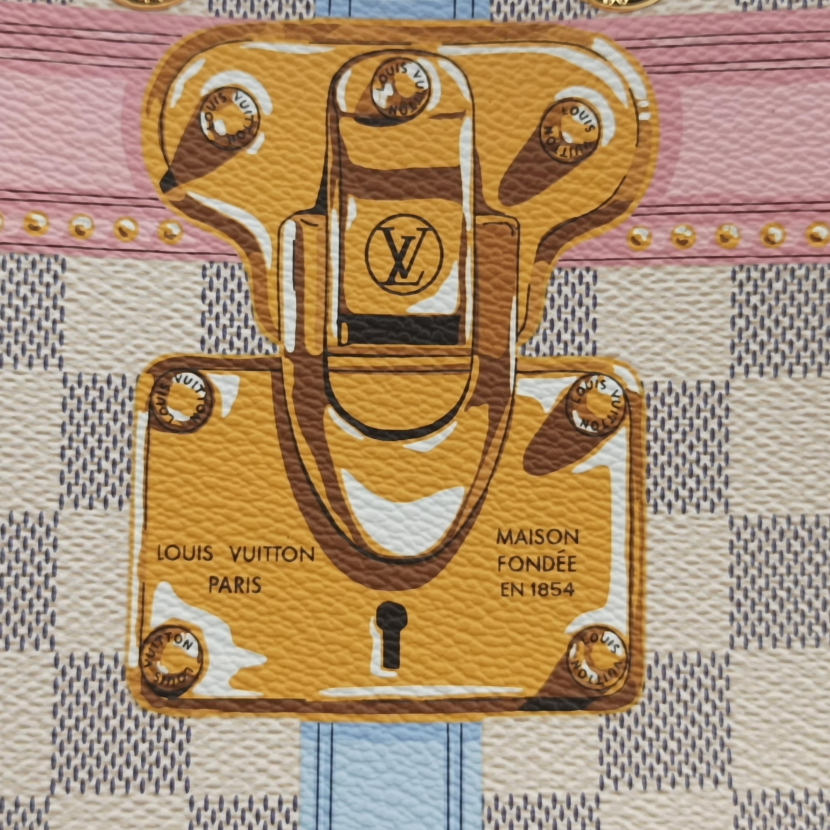 NeoNoeSummer Trunk Azur×multi Damier Canvas N41066 SP0198ネオノエ サマートランク アズール×マルチ ダミエキャンバス N41066 SP0198