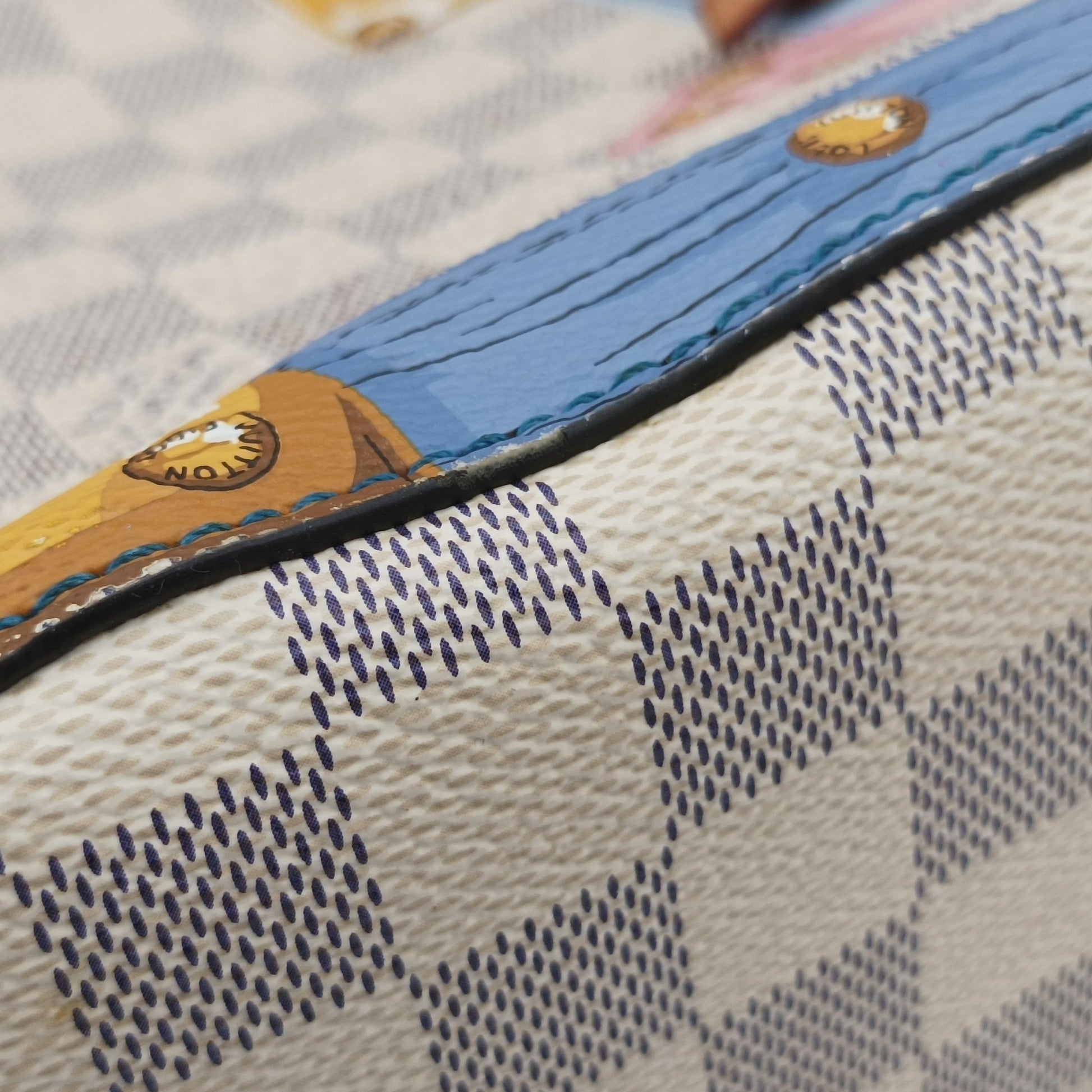 NeoNoeSummer Trunk Azur×multi Damier Canvas N41066 SP0198ネオノエ サマートランク アズール×マルチ ダミエキャンバス N41066 SP0198