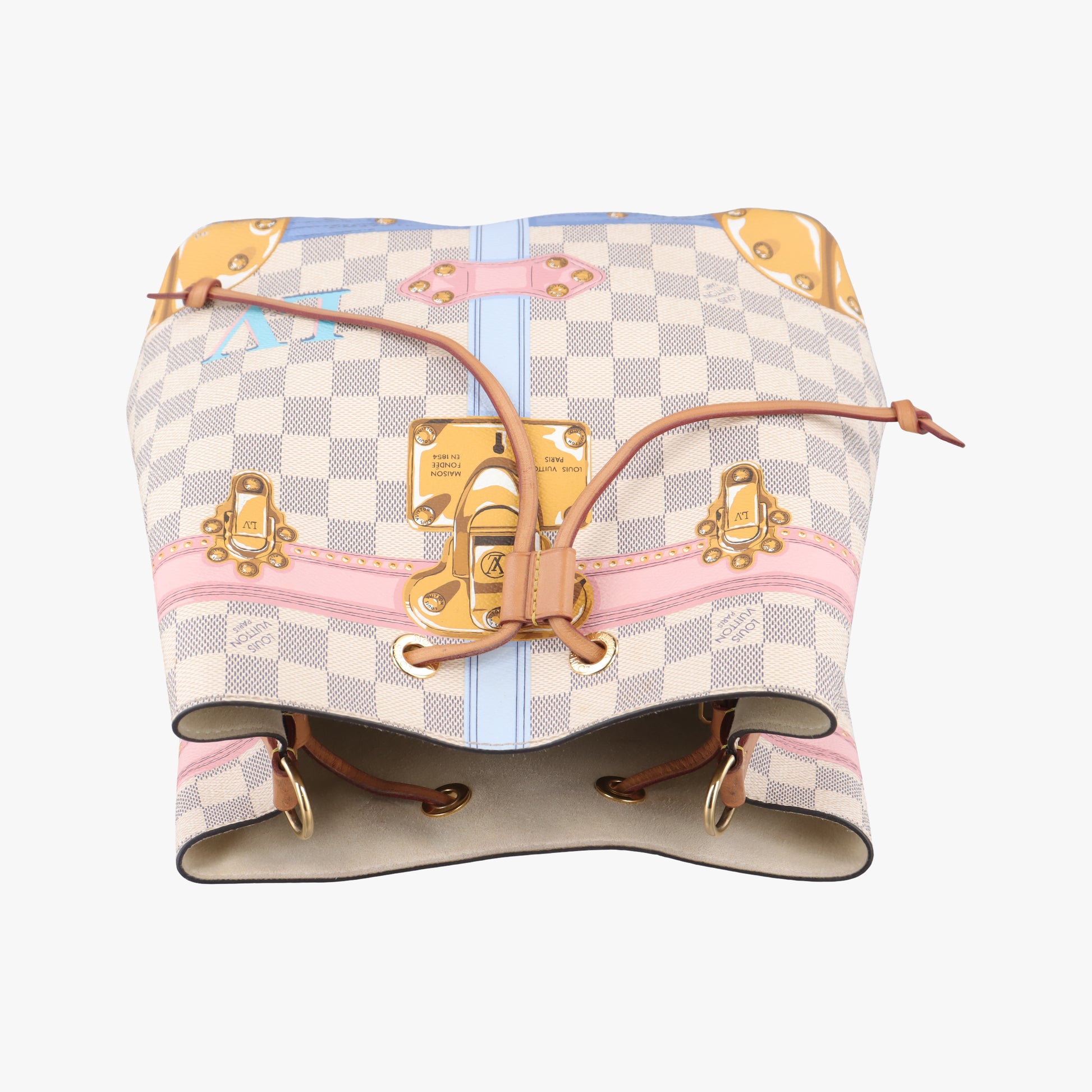 NeoNoeSummer Trunk Azur×multi Damier Canvas N41066 SP0198ネオノエ サマートランク アズール×マルチ ダミエキャンバス N41066 SP0198