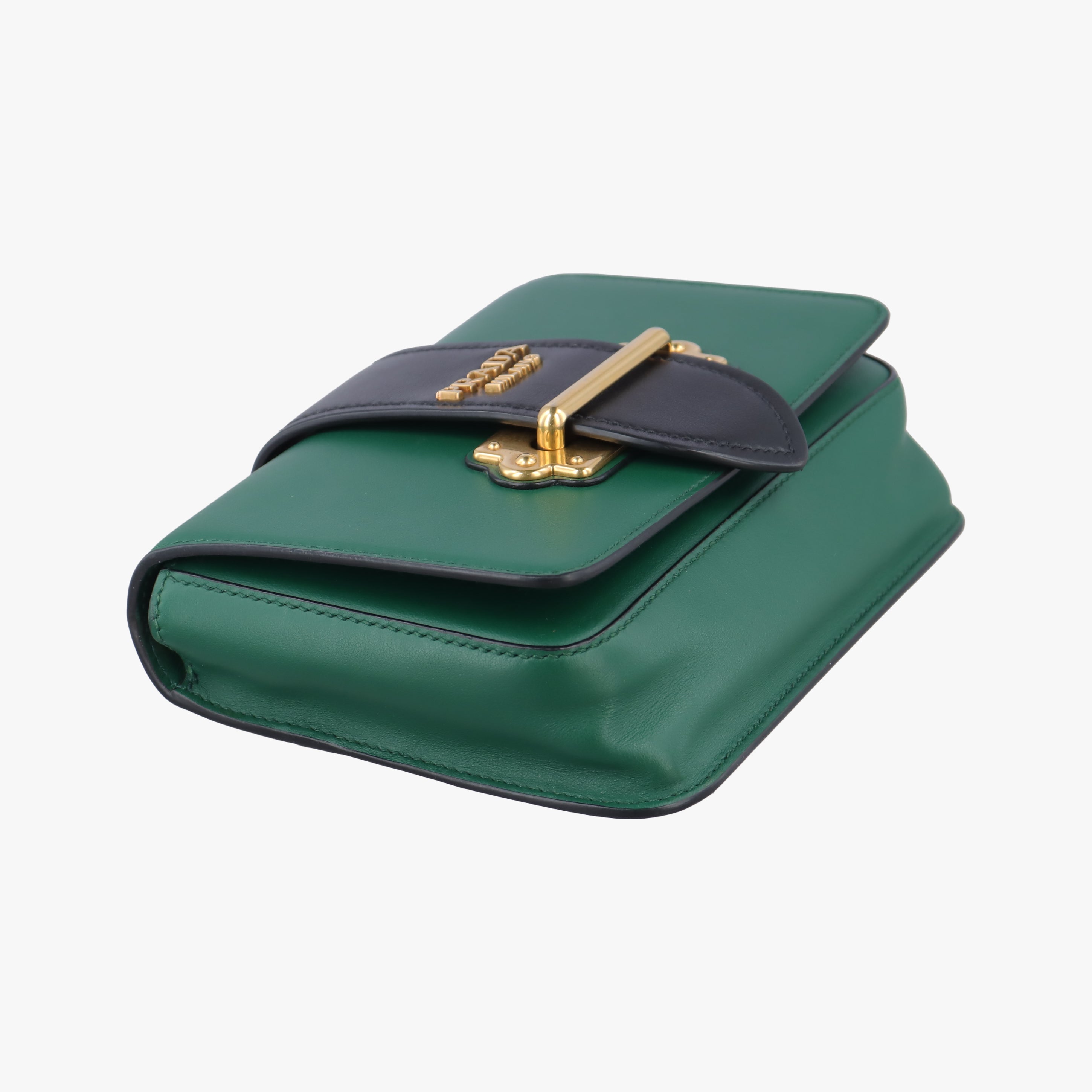 Cahier Green×Black leather 256カイエ グリーン×ブラック レザー 256