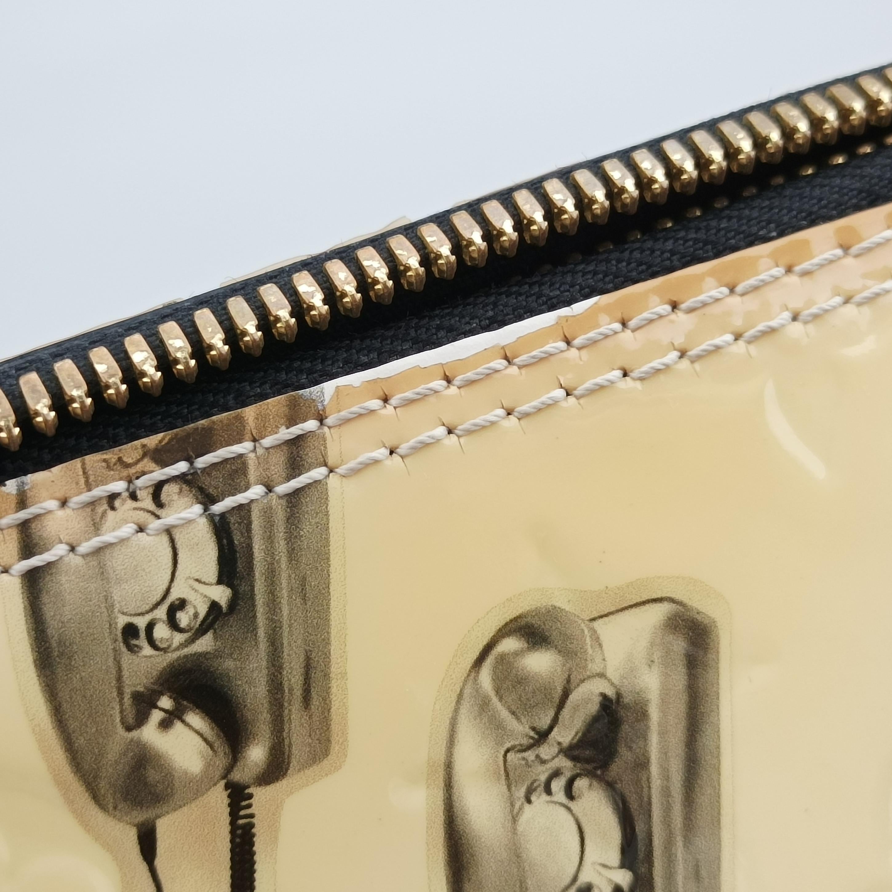 Alma PM Sticker Collection Ivory x black x multicolor Vernis M50466 SN1145アルマPM ステッカー アイボリー×ブラック×マルチカラー ヴェルニ M50466 SN1145