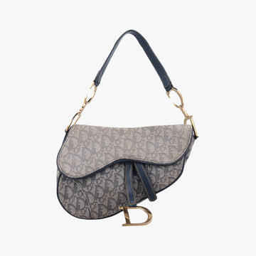 Saddle Navy Leather x Canvas RU 0030サドル ネイビー レザー×キャンバス RU 0030