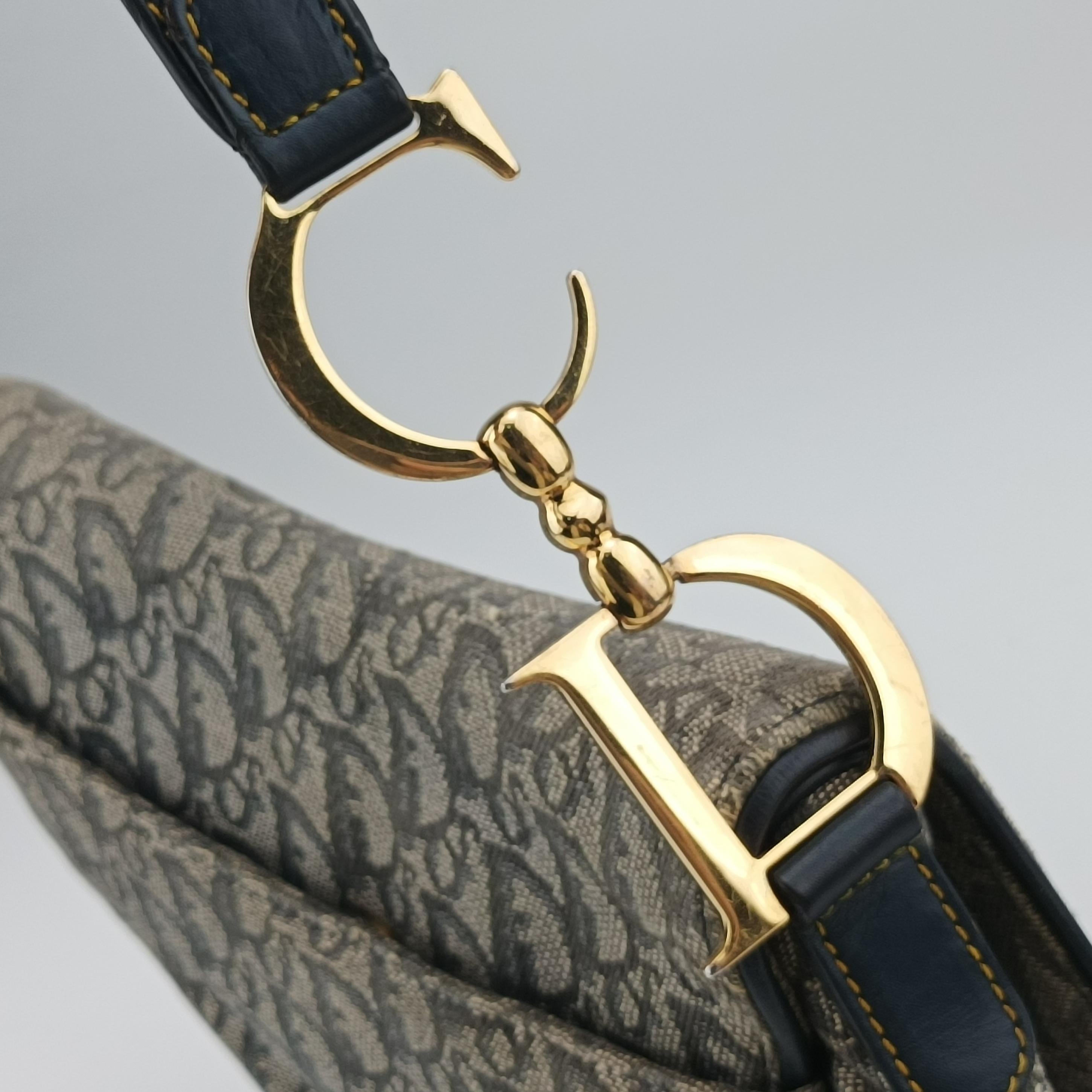 Saddle Navy Leather x Canvas RU 0030サドル ネイビー レザー×キャンバス RU 0030