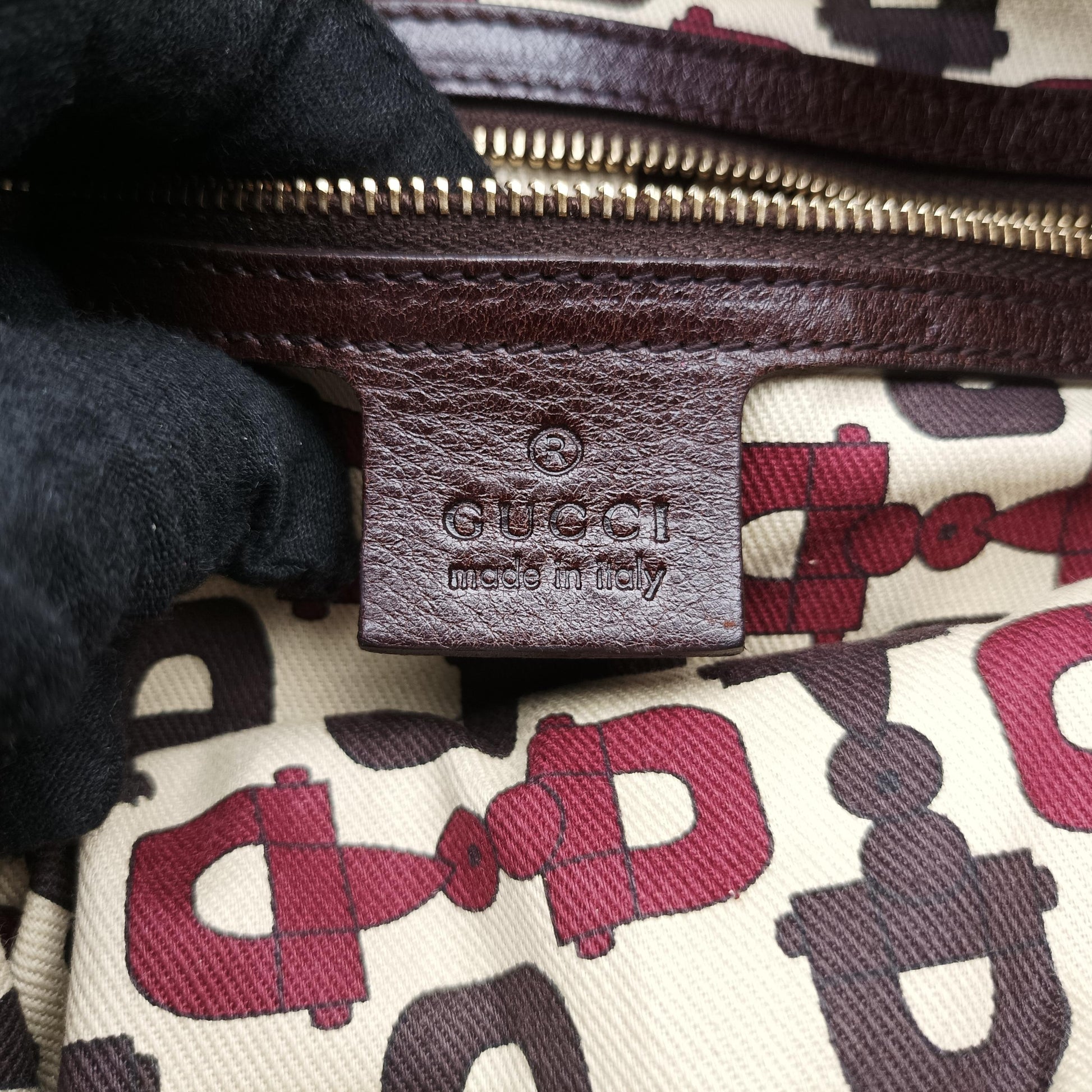 Bamboo Babouska Indy Hobo Brown Leather 185566 H3306015バンブー バブースカ インディ ホーボー ブラウン レザー 185566 H3306015