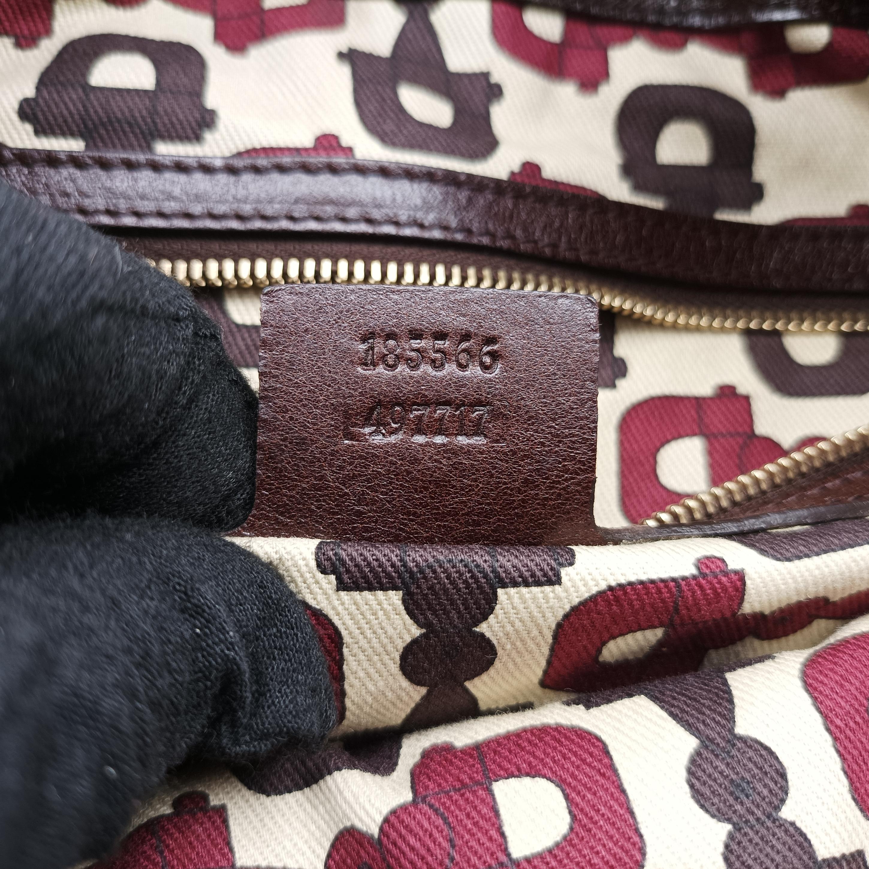 Bamboo Babouska Indy Hobo Brown Leather 185566 H3306015バンブー バブースカ インディ ホーボー ブラウン レザー 185566 H3306015