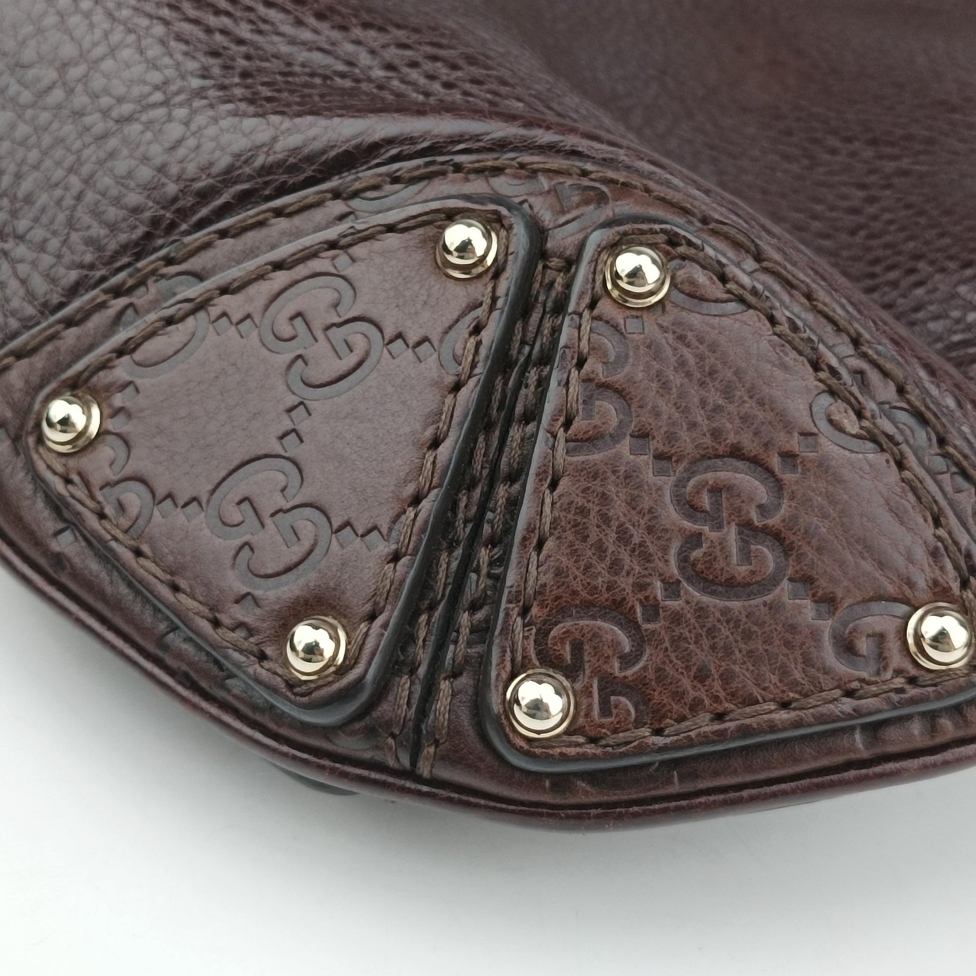 Bamboo Babouska Indy Hobo Brown Leather 185566 H3306015バンブー バブースカ インディ ホーボー ブラウン レザー 185566 H3306015