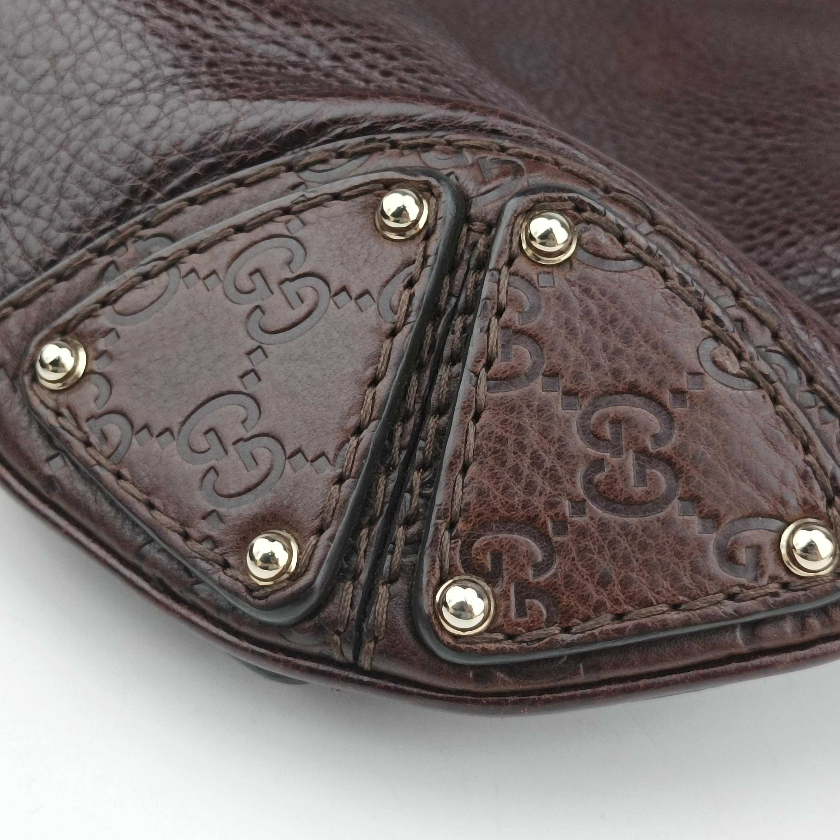 Bamboo Babouska Indy Hobo Brown Leather 185566 H3306015バンブー バブースカ インディ ホーボー ブラウン レザー 185566 H3306015