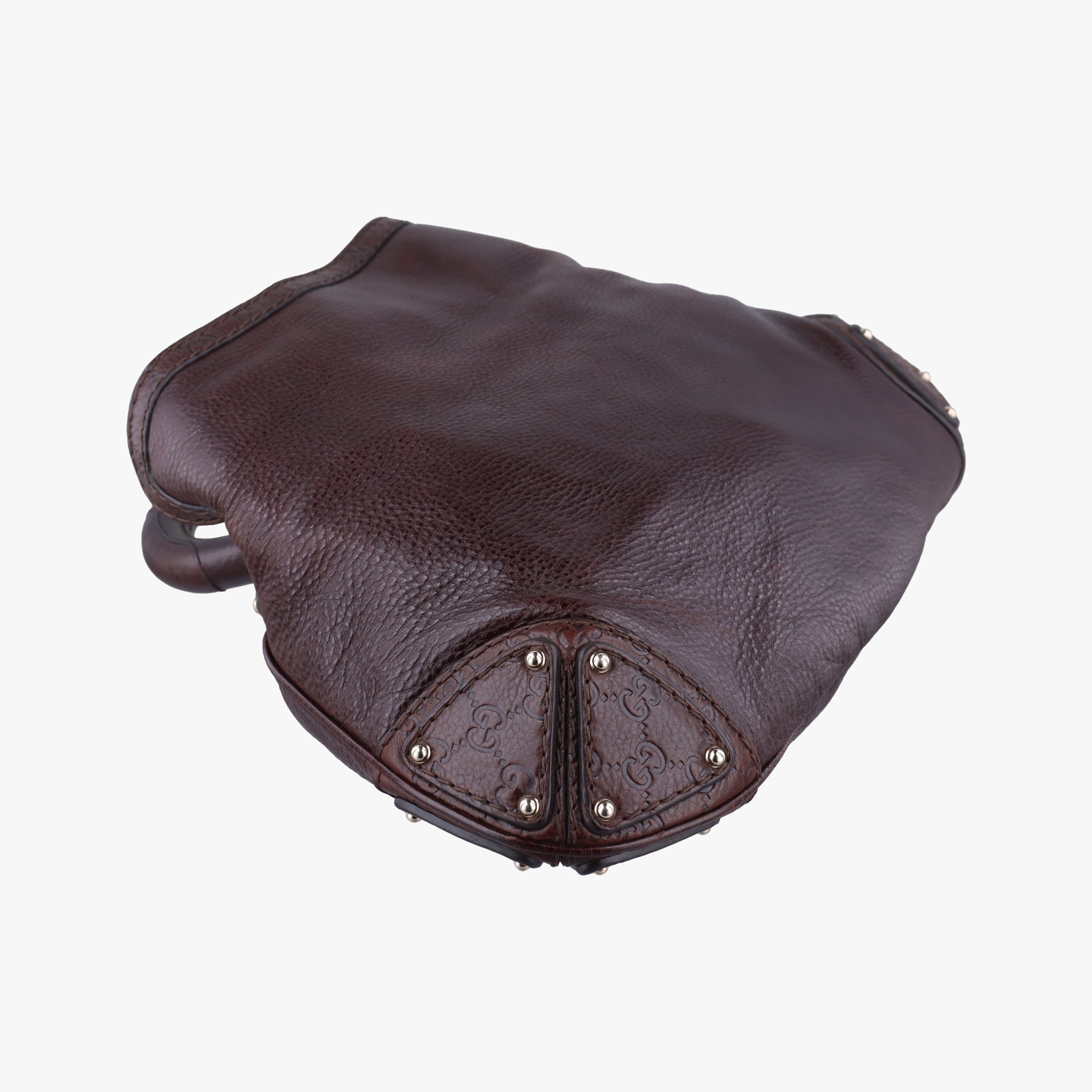 Bamboo Babouska Indy Hobo Brown Leather 185566 H3306015バンブー バブースカ インディ ホーボー ブラウン レザー 185566 H3306015