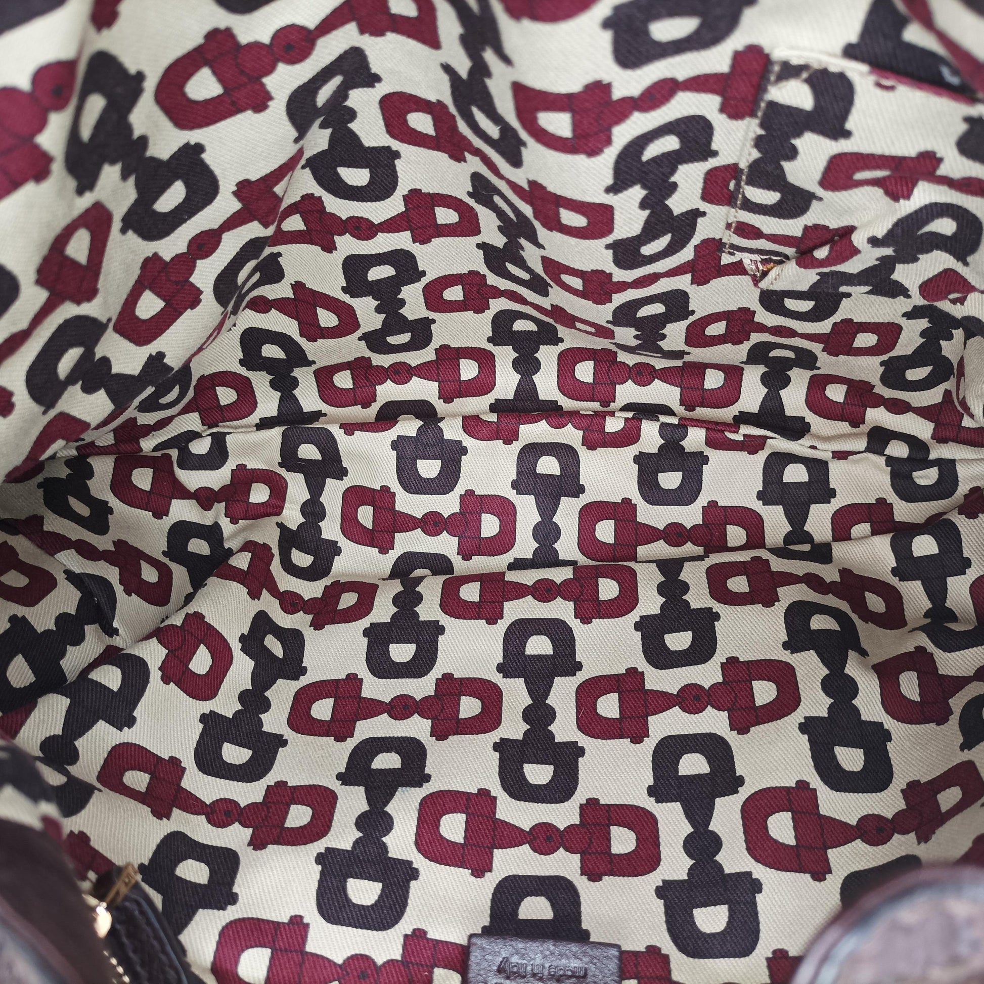 Bamboo Babouska Indy Hobo Brown Leather 185566 H3306015バンブー バブースカ インディ ホーボー ブラウン レザー 185566 H3306015