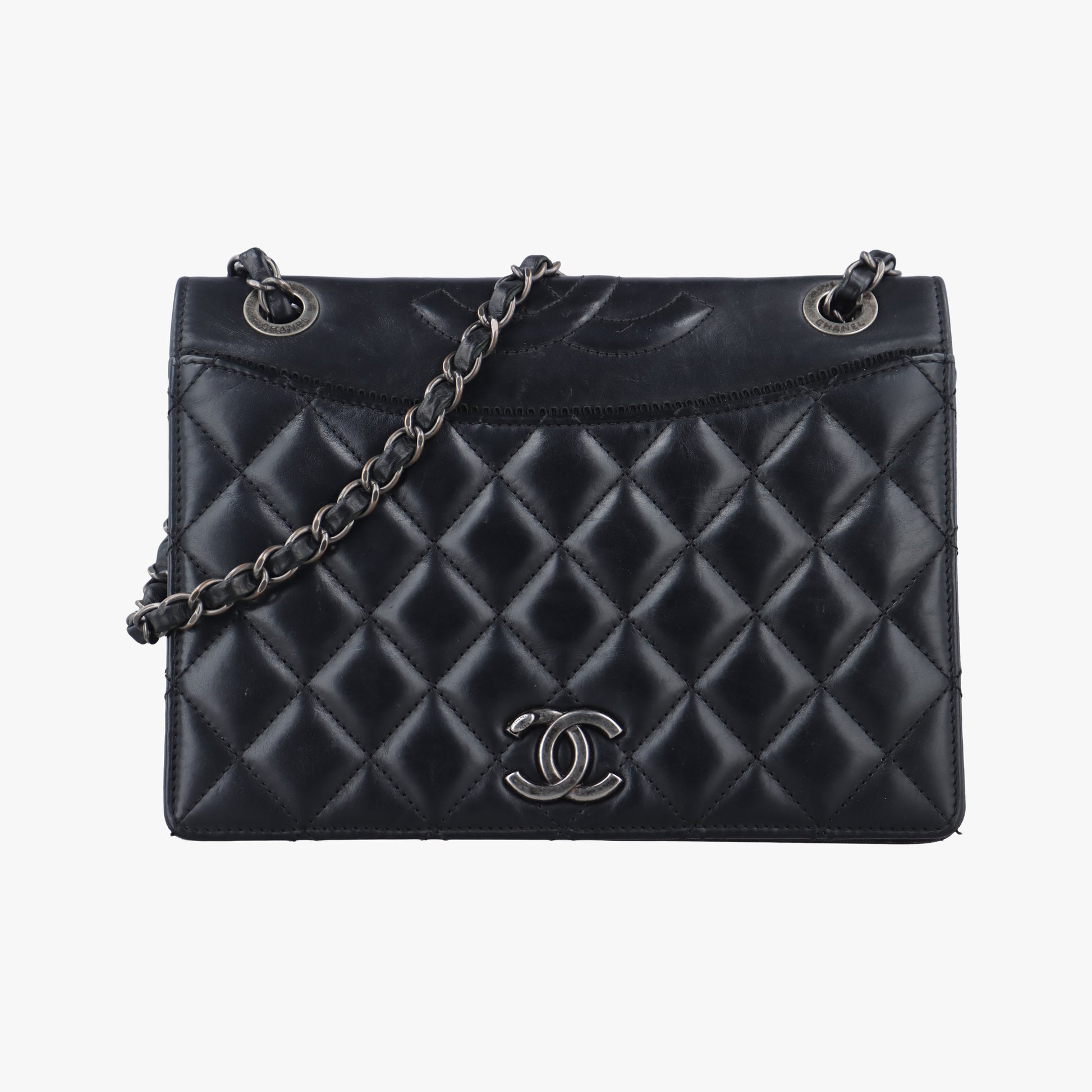 Matelasse coco mark Black Leather A93012 21425294マトラッセ ココマーク ブラック レザー A93012 21425294