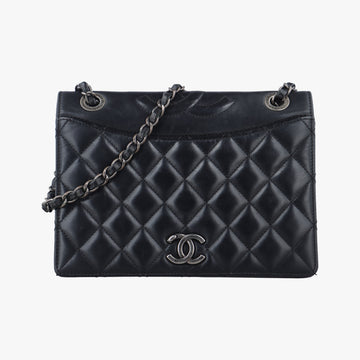 Matelasse coco mark Black Leather A93012 21425294マトラッセ ココマーク ブラック レザー A93012 21425294