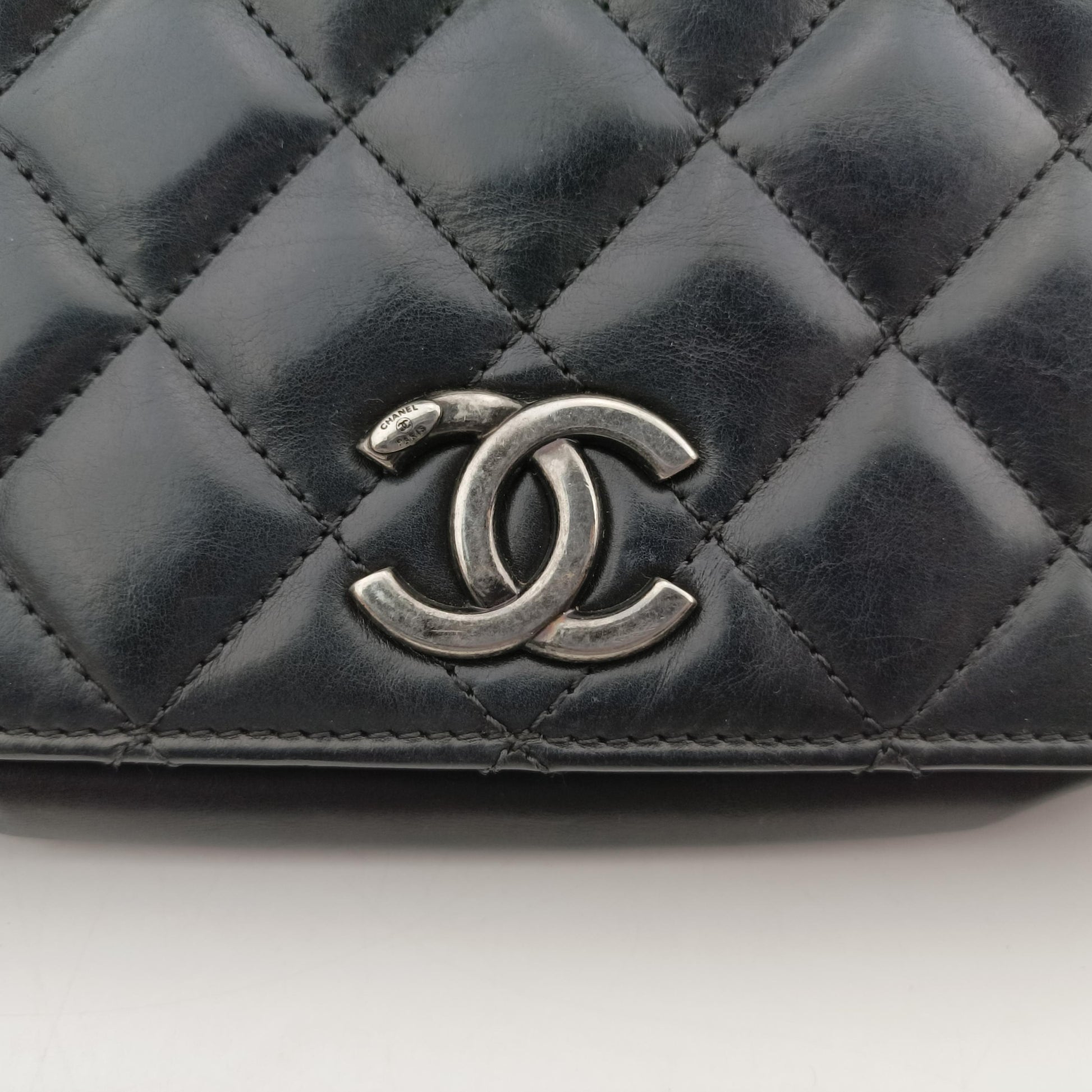 Matelasse coco mark Black Leather A93012 21425294マトラッセ ココマーク ブラック レザー A93012 21425294