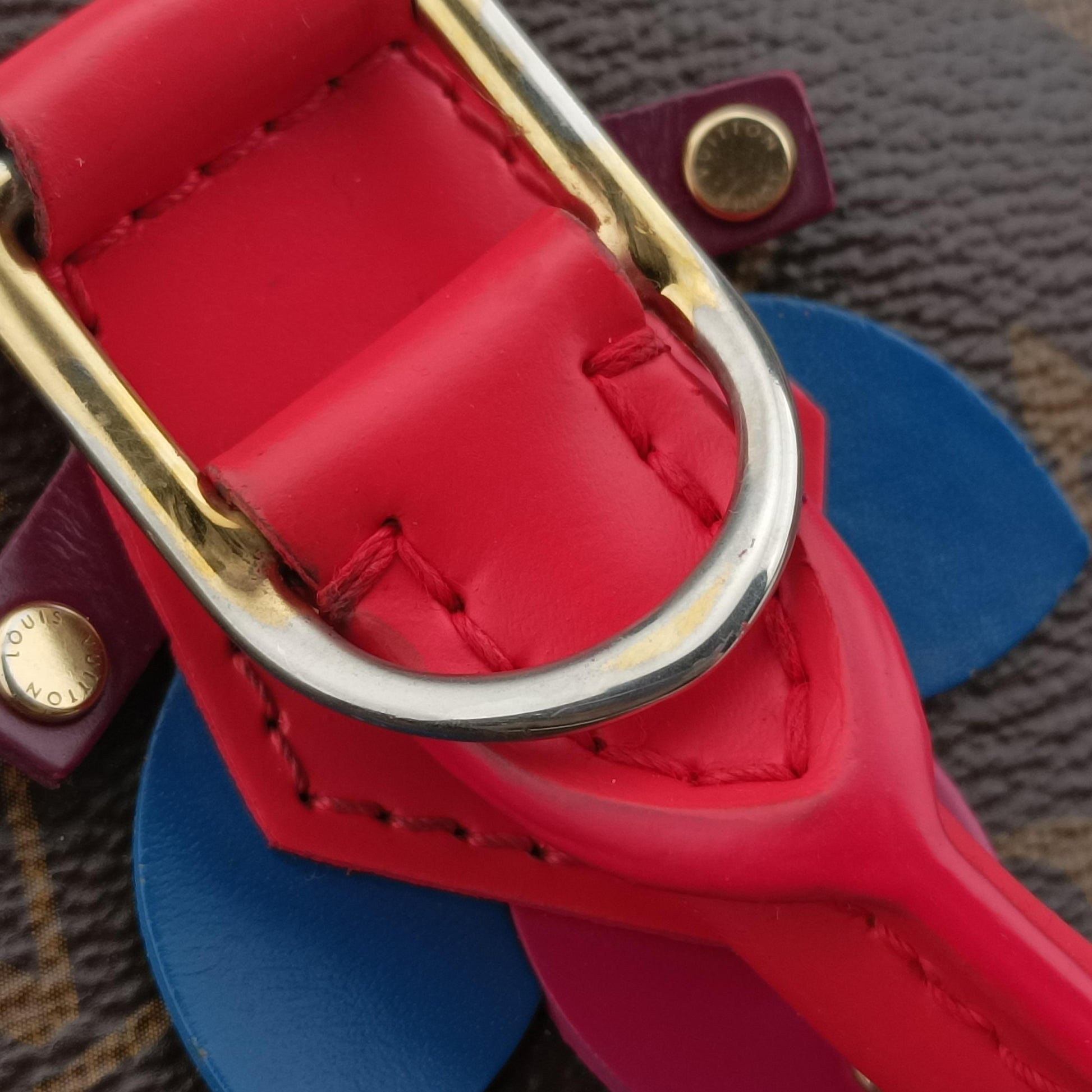 Alma BB brown×Flamingo Monogram Totem×calf leather M41659 SN3155アルマBB モノグラム/ブラウン系×フラミンゴ モノグラム トーテム×カーフレザー M41659 SN3155