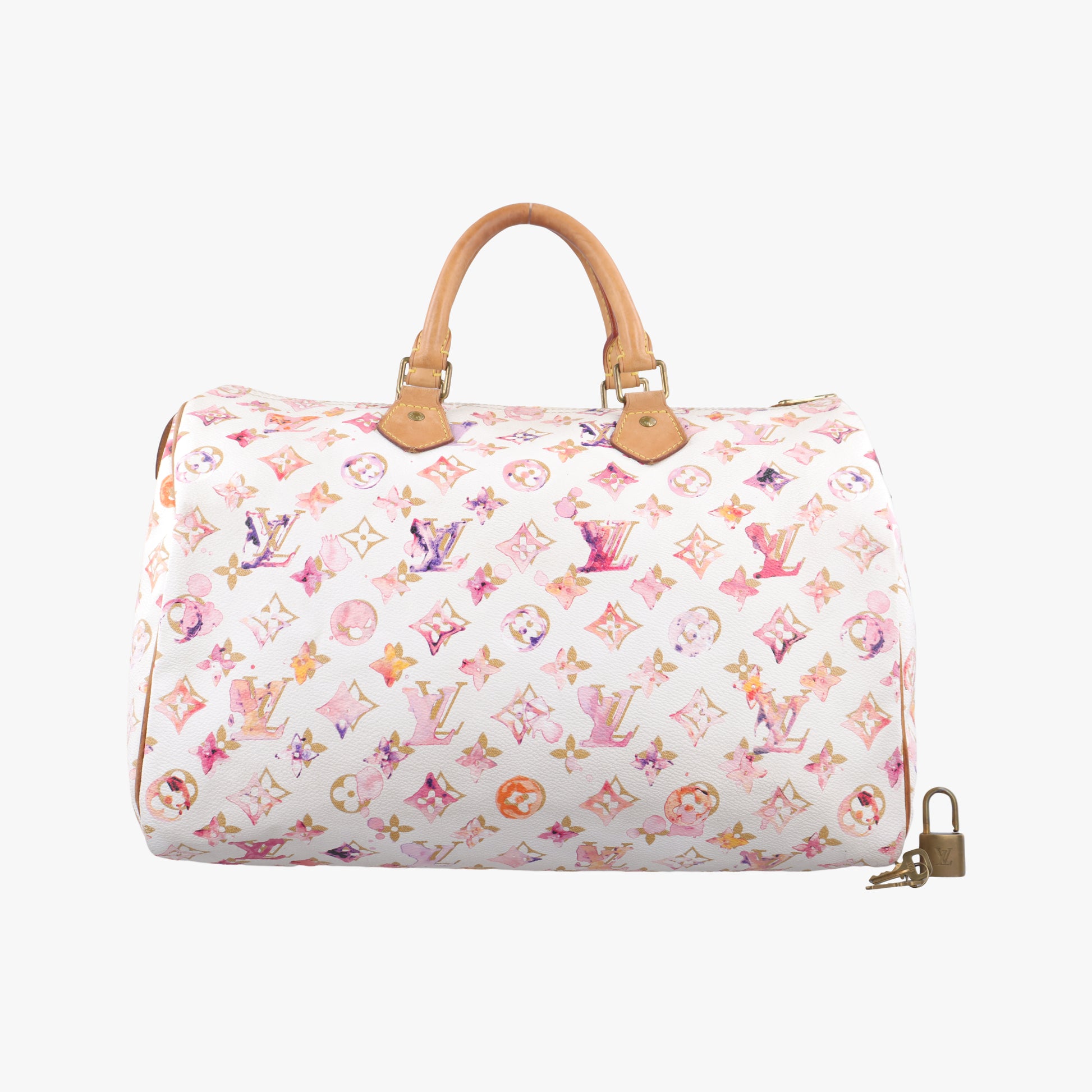 Speedy 30 white×Multicolor Monogram Water Color M95751 SP1018スピーディ30 ブロン×マルチカラー モノグラム ウォーターカラー M95751 SP1018