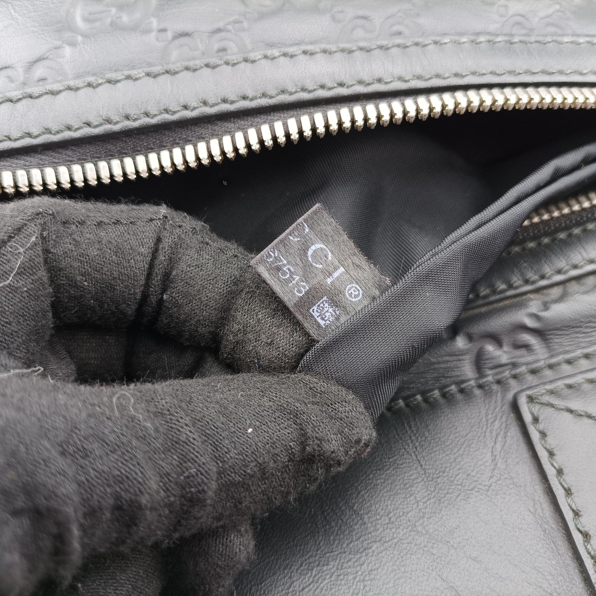 Guccissima Briefcase Business Black Leather 328937 A015867513グッチシマ ブリーフケース ビジネス ブラック レザー 328937 A015867513