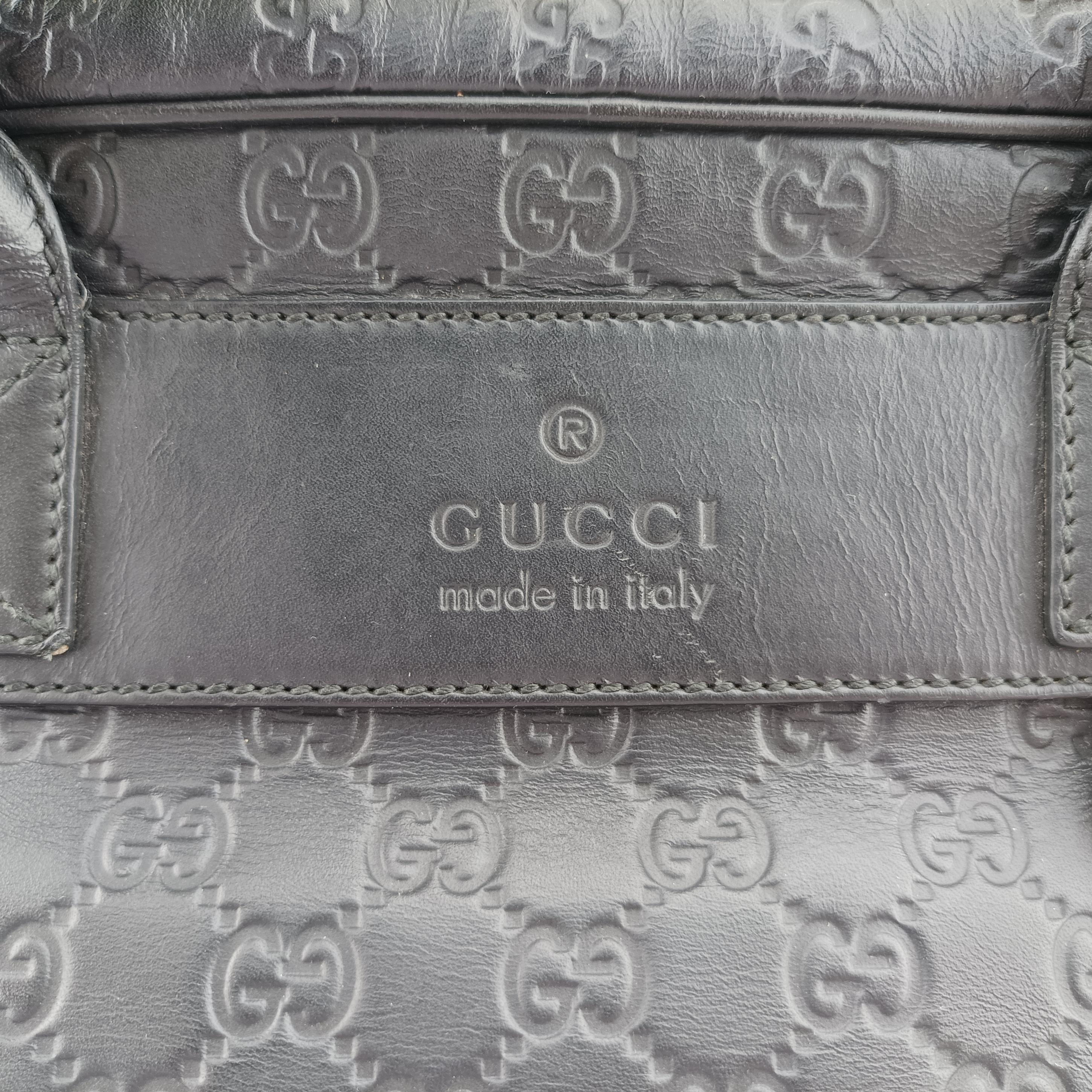 Guccissima Briefcase Business Black Leather 328937 A015867513グッチシマ ブリーフケース ビジネス ブラック レザー 328937 A015867513