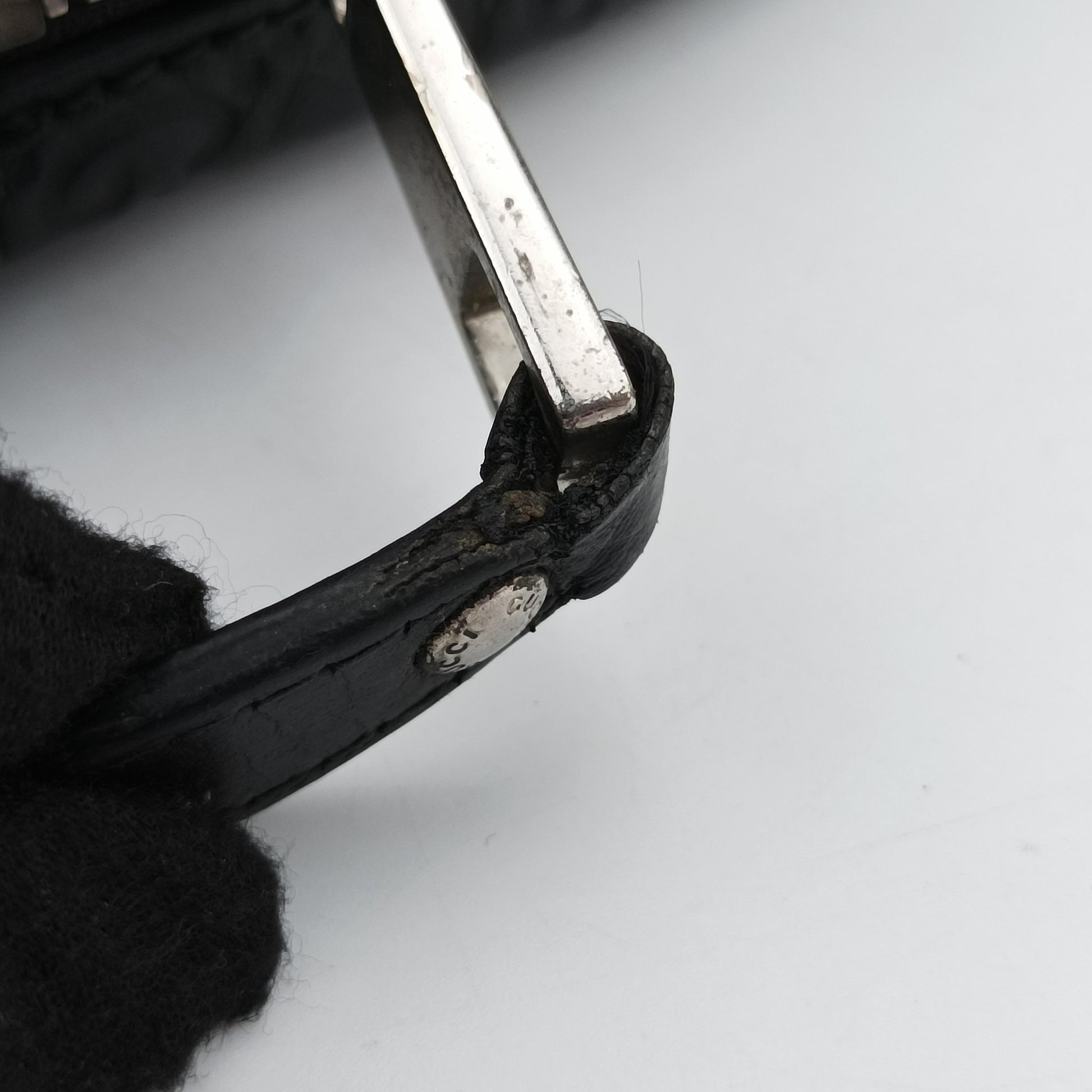 Guccissima Briefcase Business Black Leather 328937 A015867513グッチシマ ブリーフケース ビジネス ブラック レザー 328937 A015867513