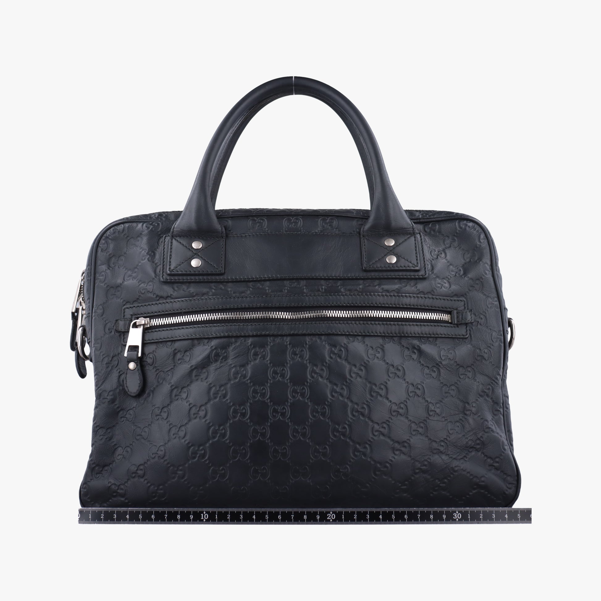 Guccissima Briefcase Business Black Leather 328937 A015867513グッチシマ ブリーフケース ビジネス ブラック レザー 328937 A015867513