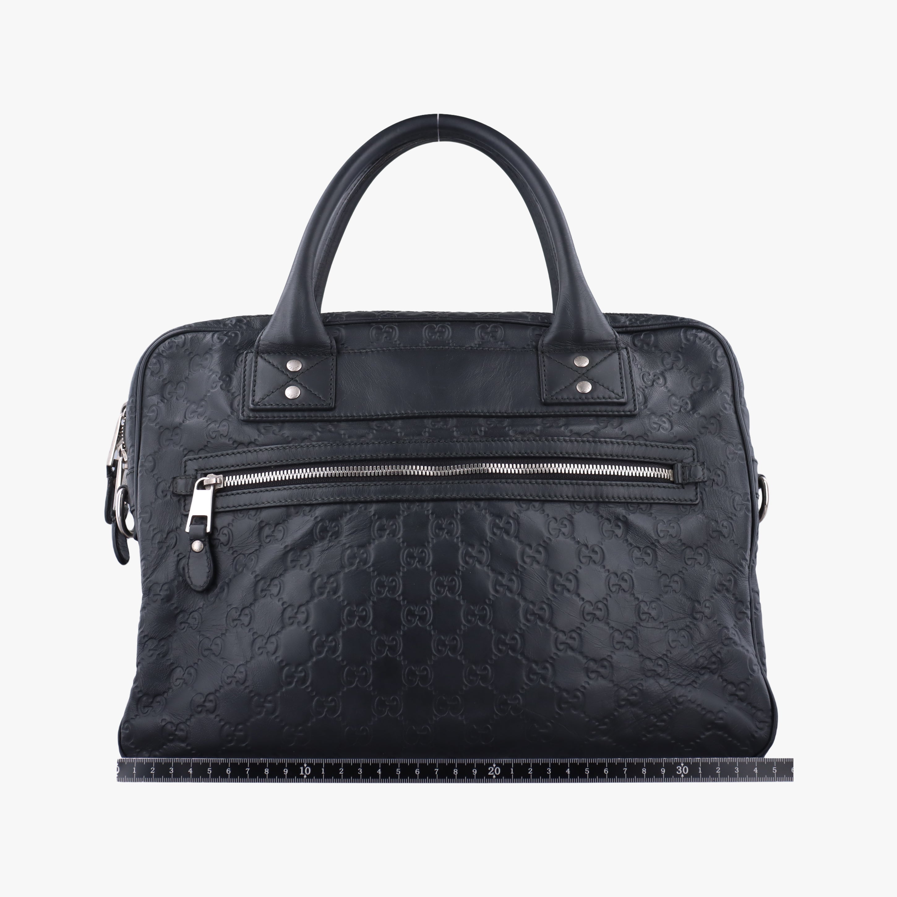 Guccissima Briefcase Business Black Leather 328937 A015867513グッチシマ ブリーフケース ビジネス ブラック レザー 328937 A015867513