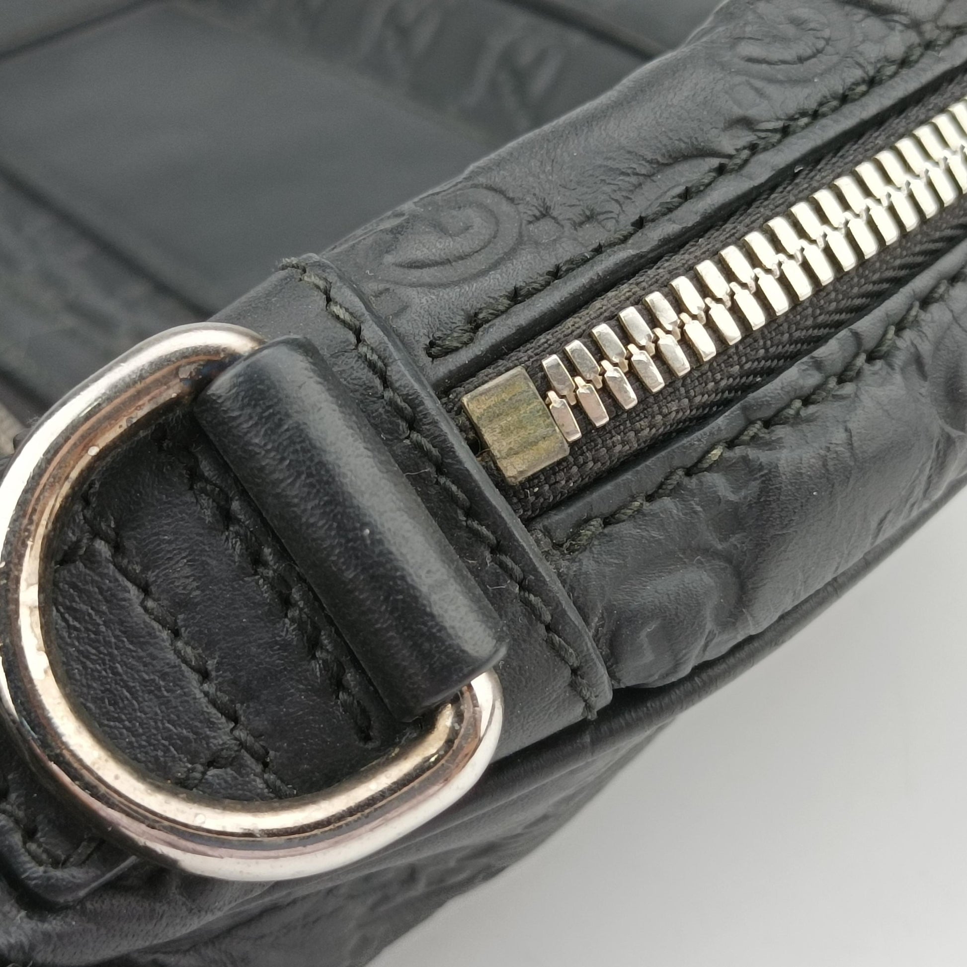 Guccissima Briefcase Business Black Leather 328937 A015867513グッチシマ ブリーフケース ビジネス ブラック レザー 328937 A015867513