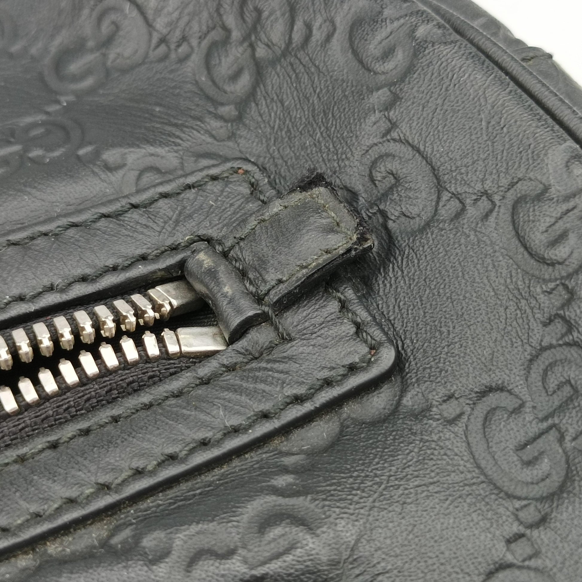 Guccissima Briefcase Business Black Leather 328937 A015867513グッチシマ ブリーフケース ビジネス ブラック レザー 328937 A015867513