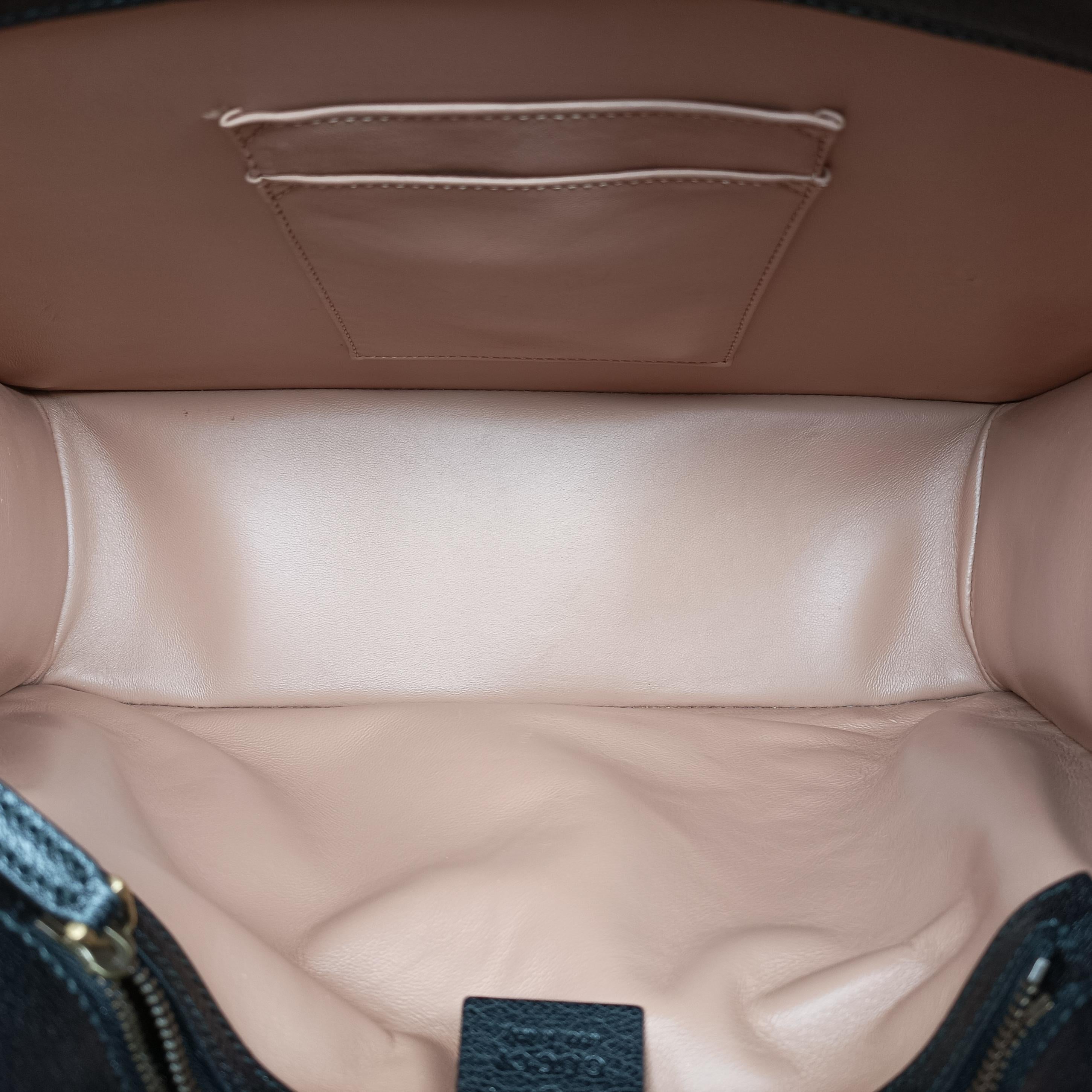 GG Supreme  Fox Beige×Multicolour PVC coated canvas x leather 466432 I021570855GG スプリームフォックス ベージュ×マルチカラー PVCコーティングキャンバス×レザー 466432 I021570855