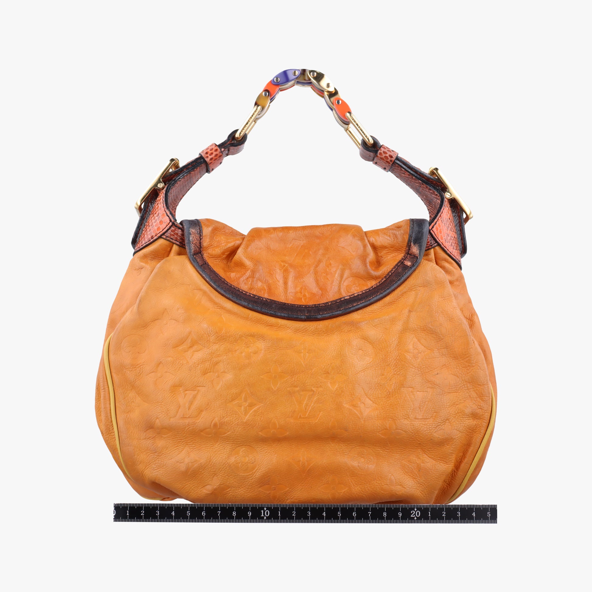 Kalahari PM JAUNE Monogram Exotic Leather x Python M97000 RC0088カラハリPM ジョーヌ モノグラム エキゾチック レザー ×パイソン M97000 RC0088