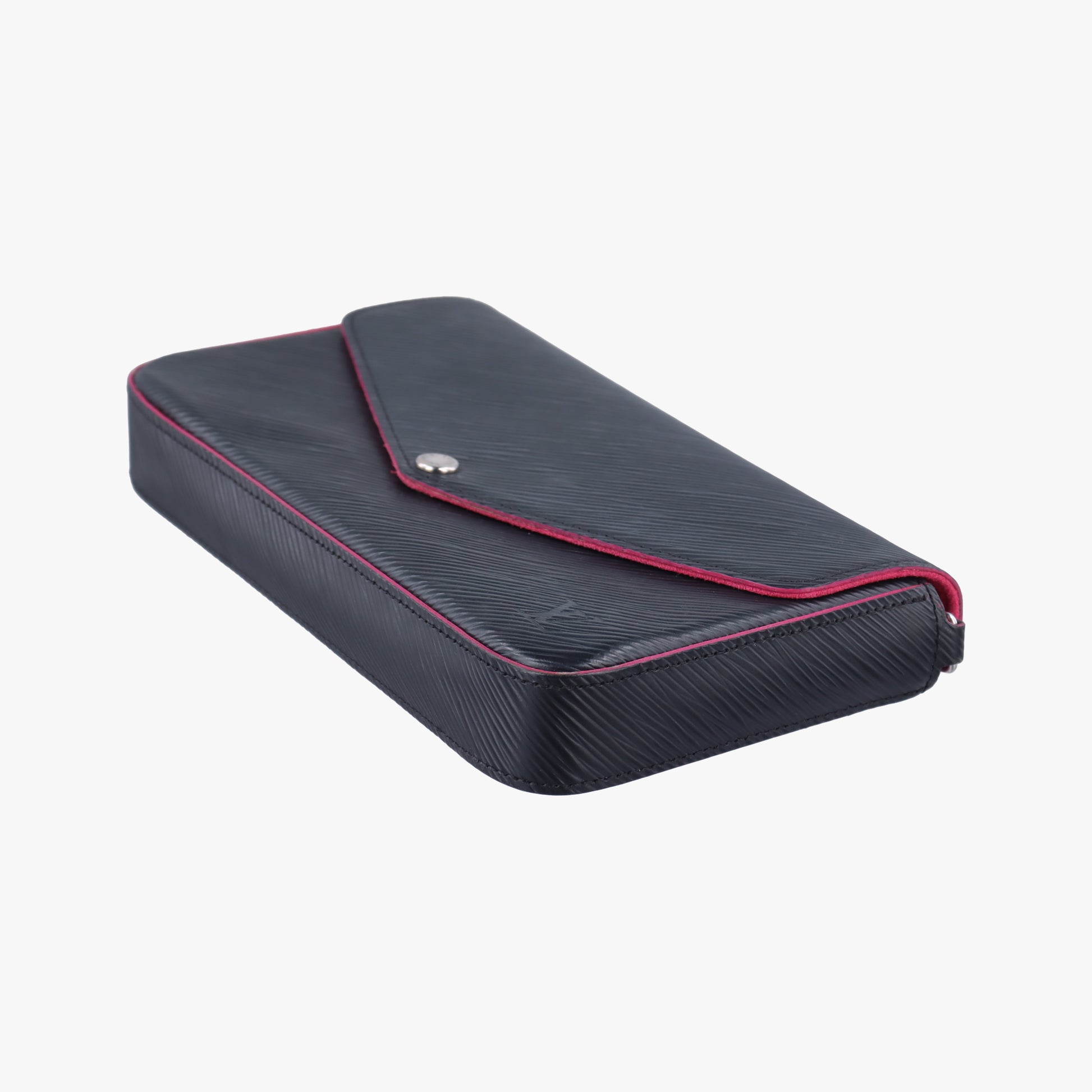 Pochette FéLICIE Noir×hot pink EPI M64579 TJ2187ポシェット フェリシー ノワール×ホットピンク エピ M64579 TJ2187