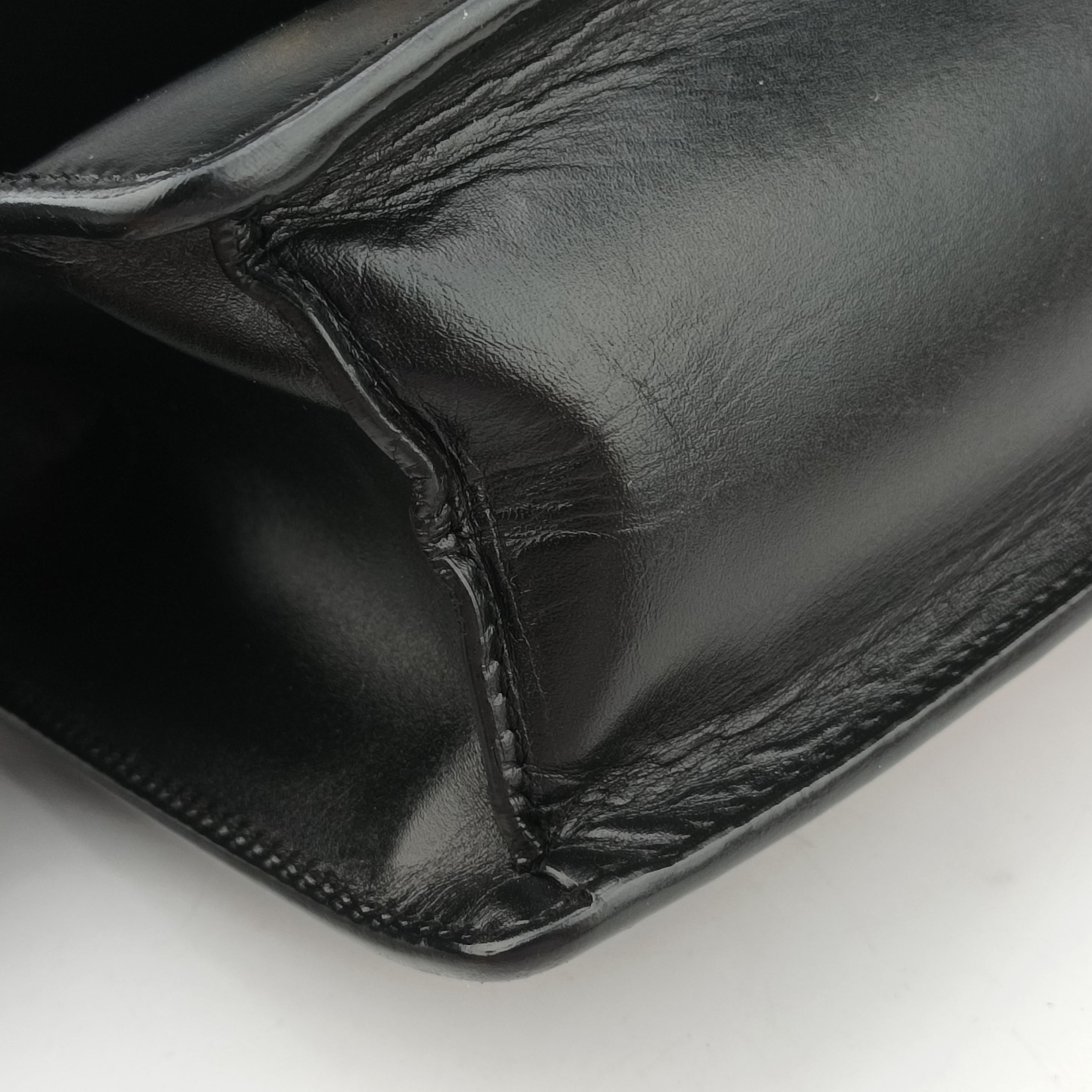 Sylvie Black Leather 470270 G023499935シルヴィ ブラック レザー 470270 G023499935