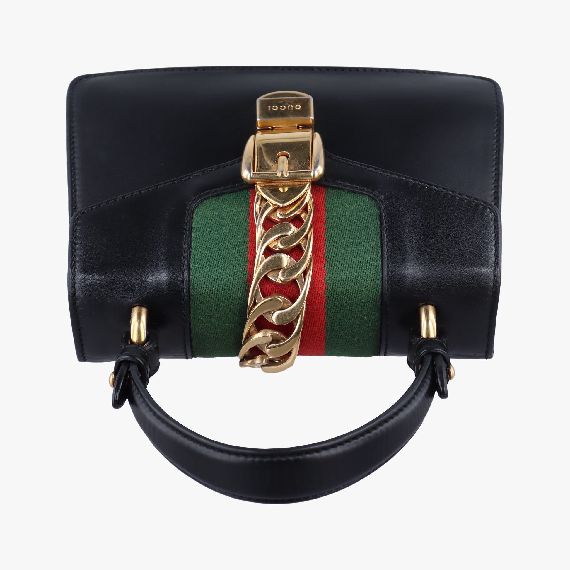 Sylvie Black Leather 470270 G023499935シルヴィ ブラック レザー 470270 G023499935