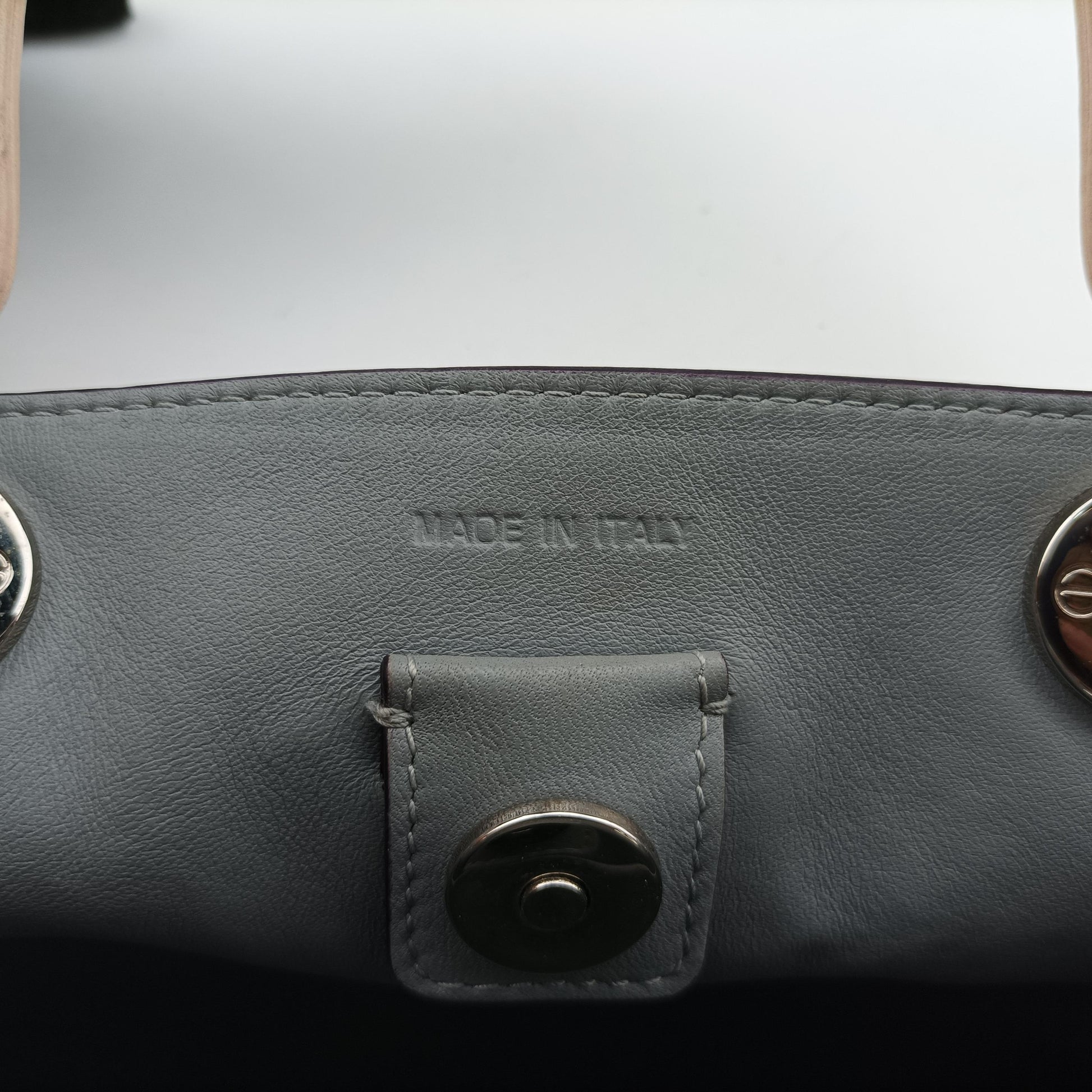 Diorissimo pink x beige Leather 09-MA-0134ディオリッシモ ピンク×ベージュ レザー 09-MA-0134