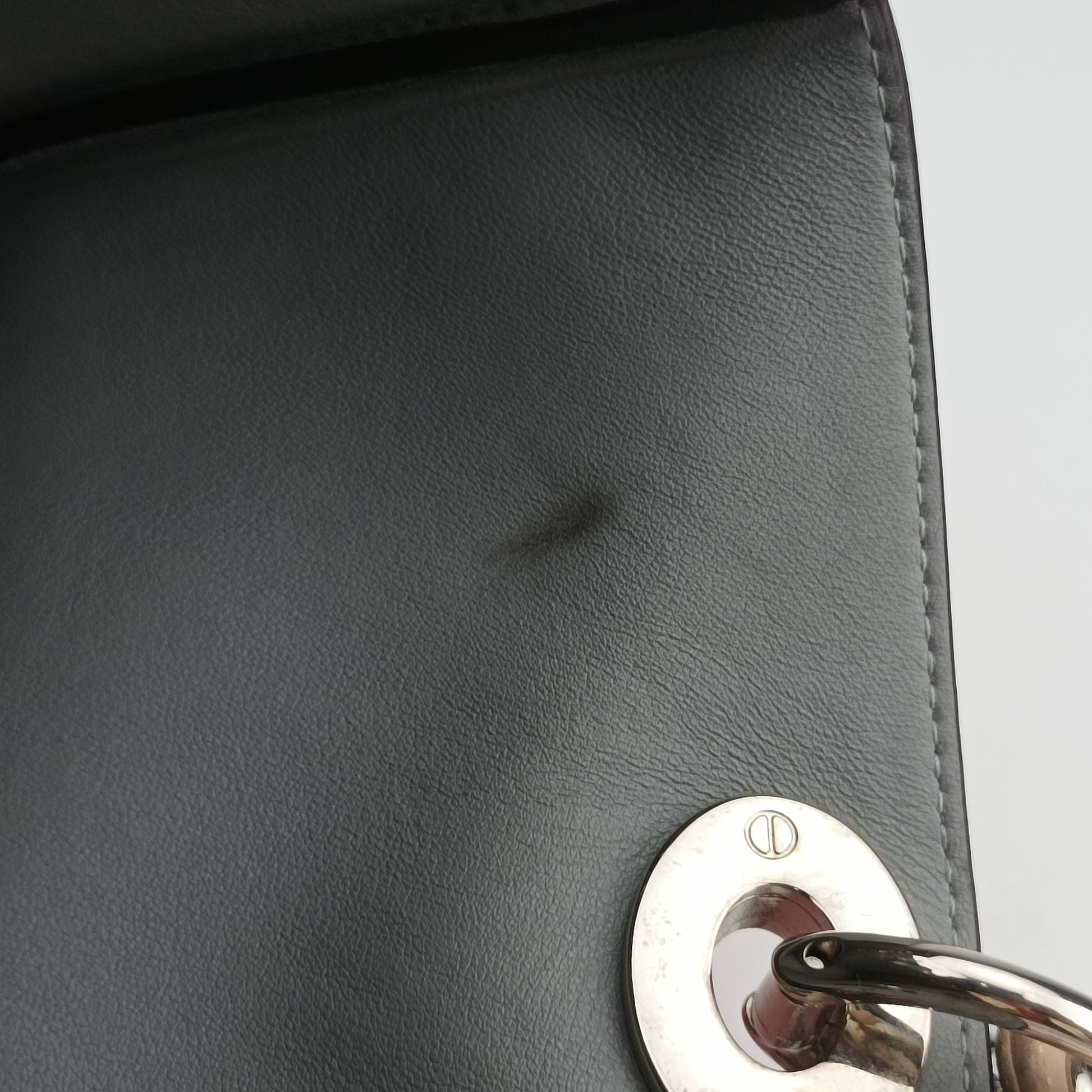 Diorissimo pink x beige Leather 09-MA-0134ディオリッシモ ピンク×ベージュ レザー 09-MA-0134