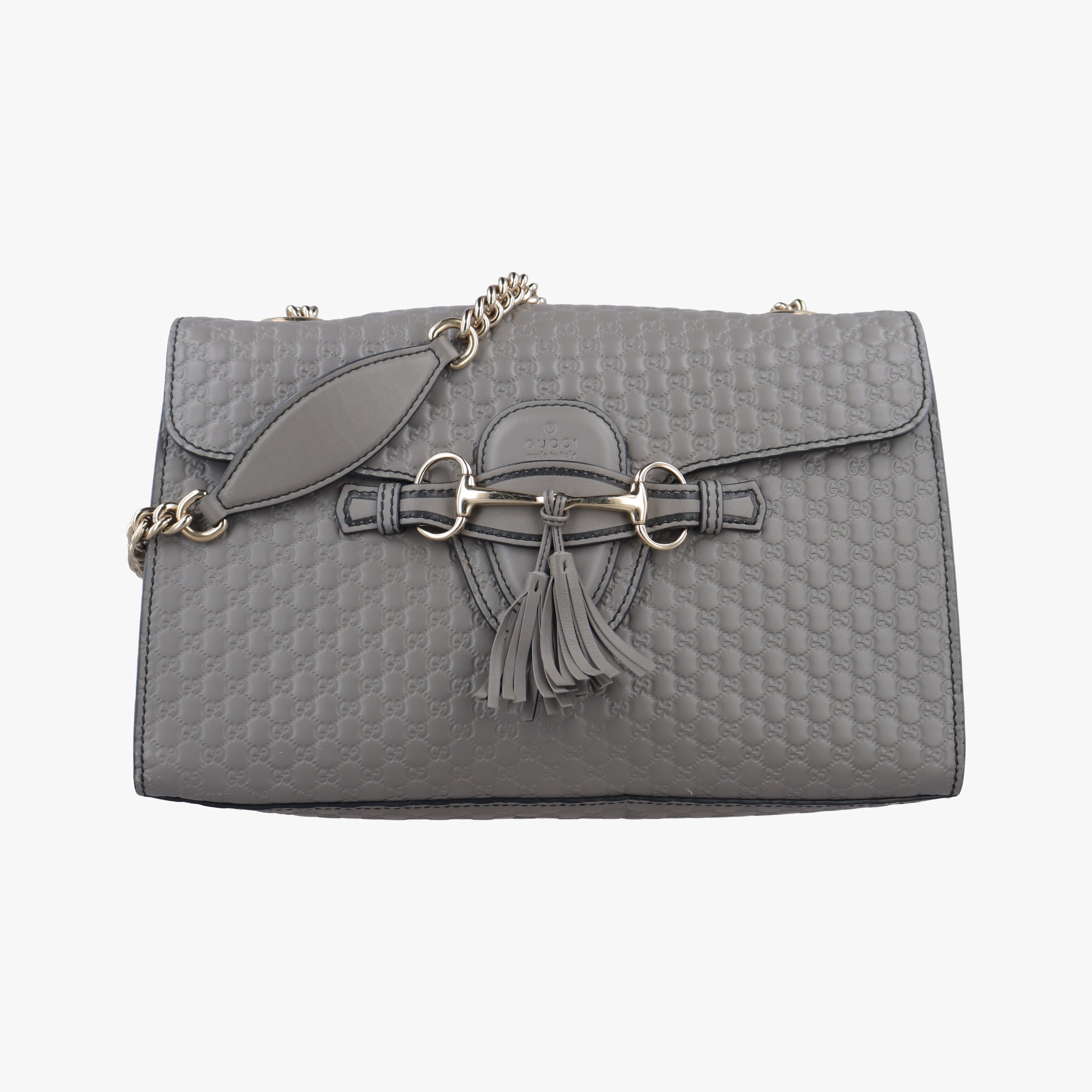 Emily Grey Leather 449635 H025836996エミリー グレー レザー 449635 H025836996