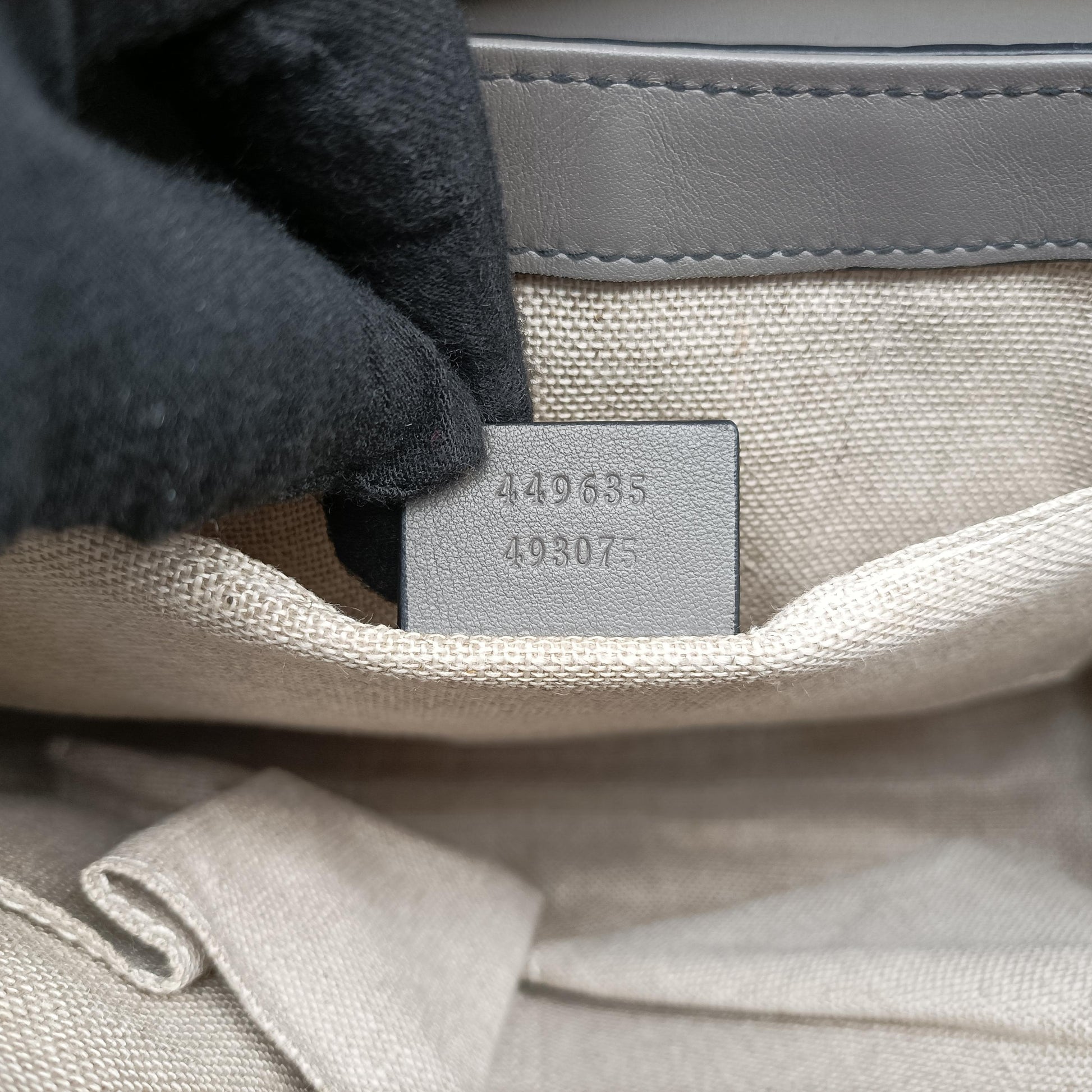 Emily Grey Leather 449635 H025836996エミリー グレー レザー 449635 H025836996