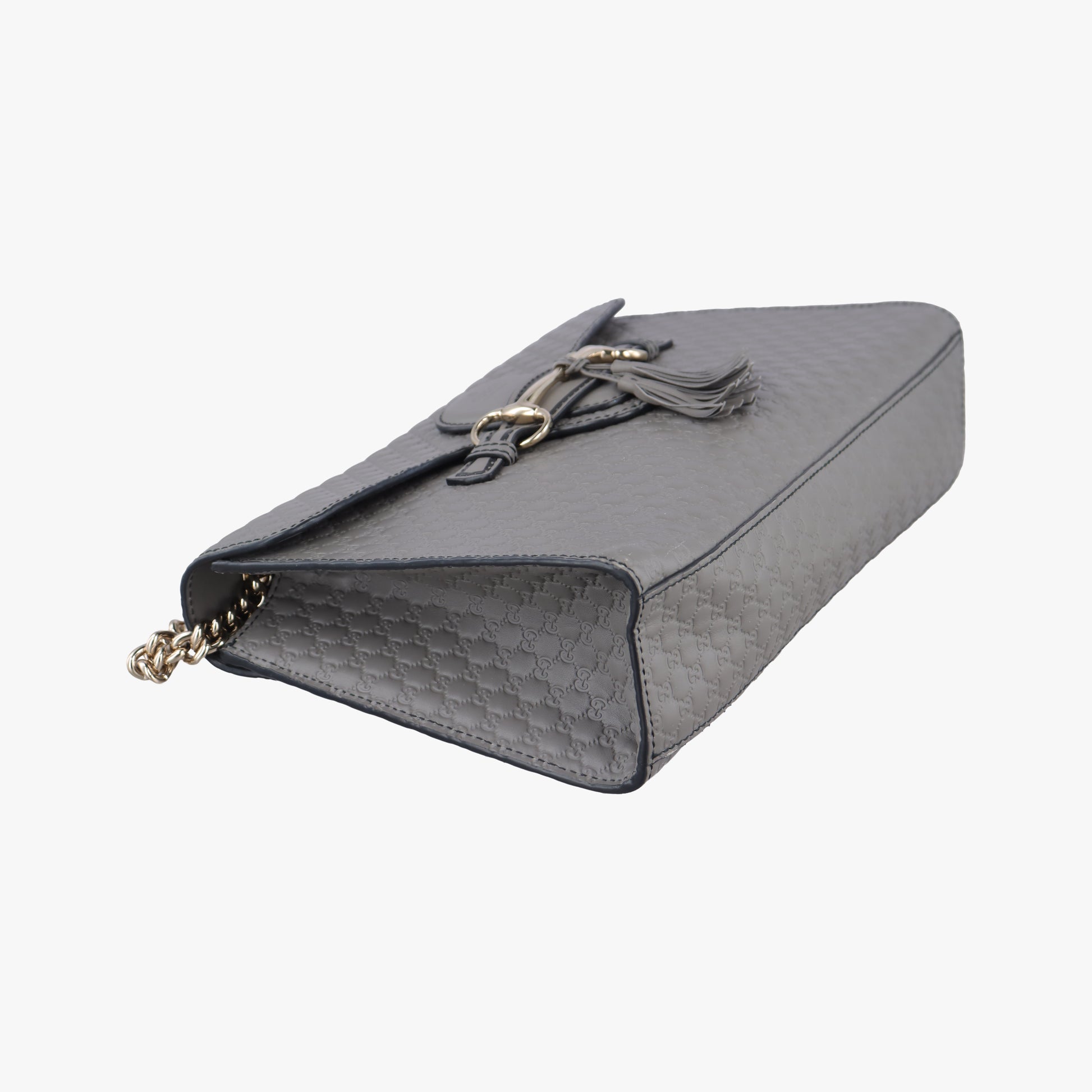 Emily Grey Leather 449635 H025836996エミリー グレー レザー 449635 H025836996