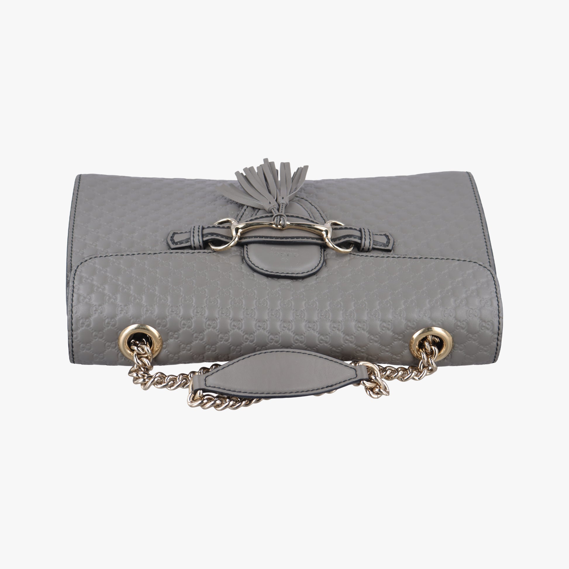 Emily Grey Leather 449635 H025836996エミリー グレー レザー 449635 H025836996