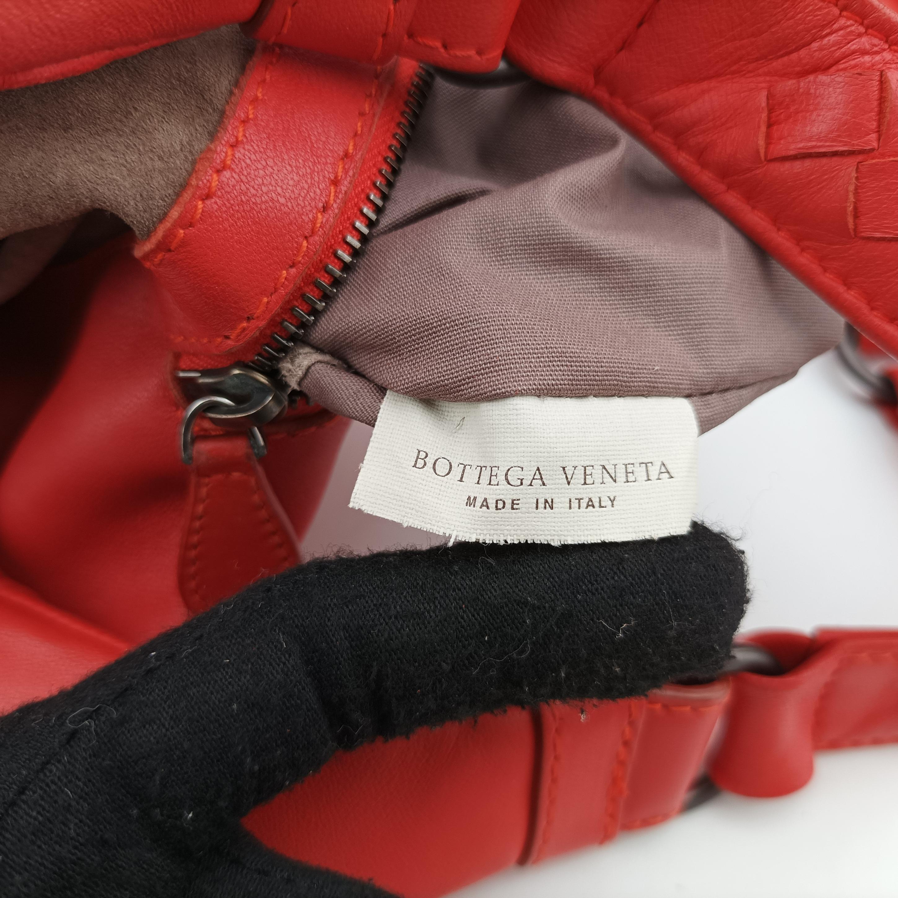 CAMPANA Intrecciato Orange lambskin 125787 V0016 6576 EPEV 2011 508 Cカンパーナ イントレチャート オレンジ ラムスキン 125787 V0016 6576 EPEV 2011 508 C