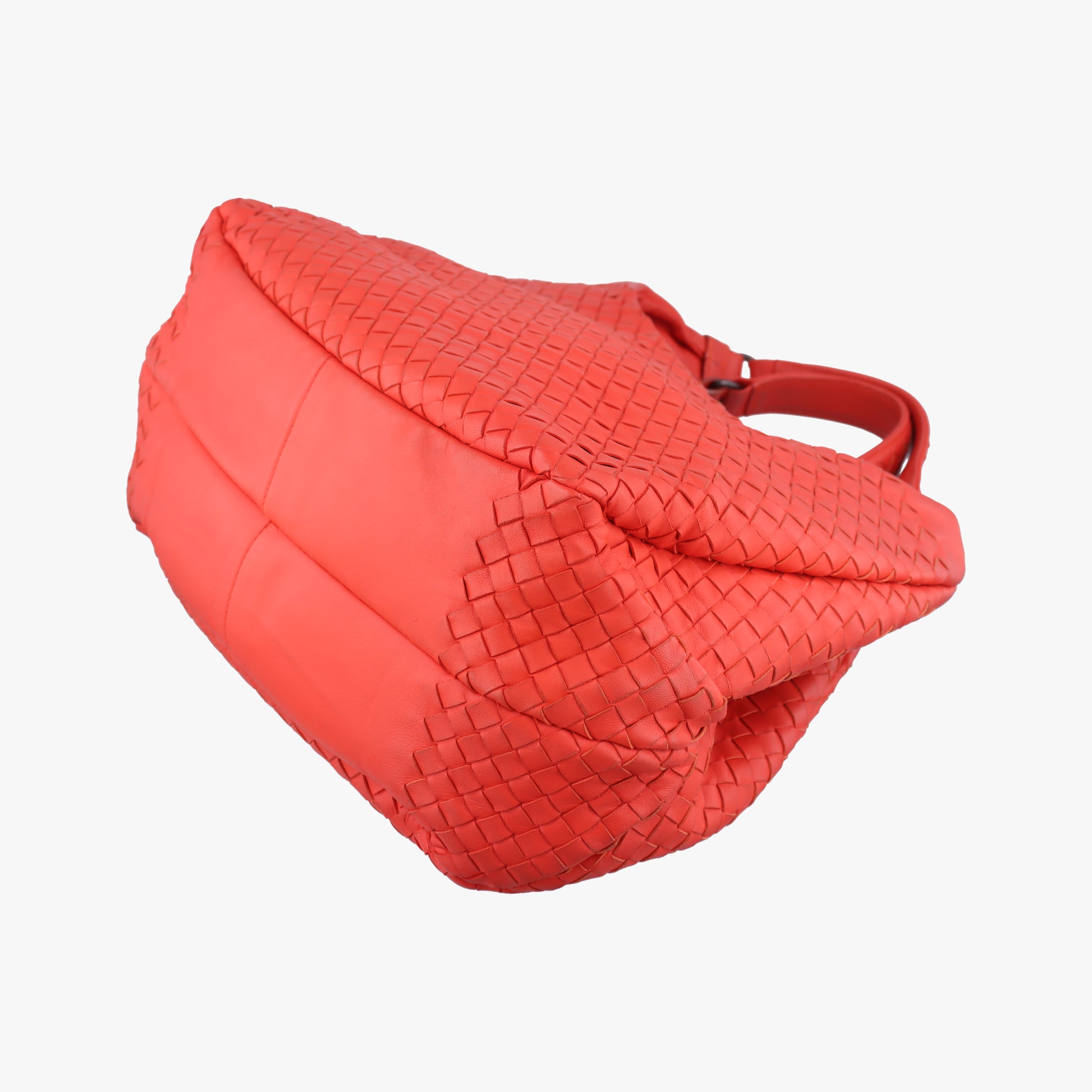 CAMPANA Intrecciato Orange lambskin 125787 V0016 6576 EPEV 2011 508 Cカンパーナ イントレチャート オレンジ ラムスキン 125787 V0016 6576 EPEV 2011 508 C