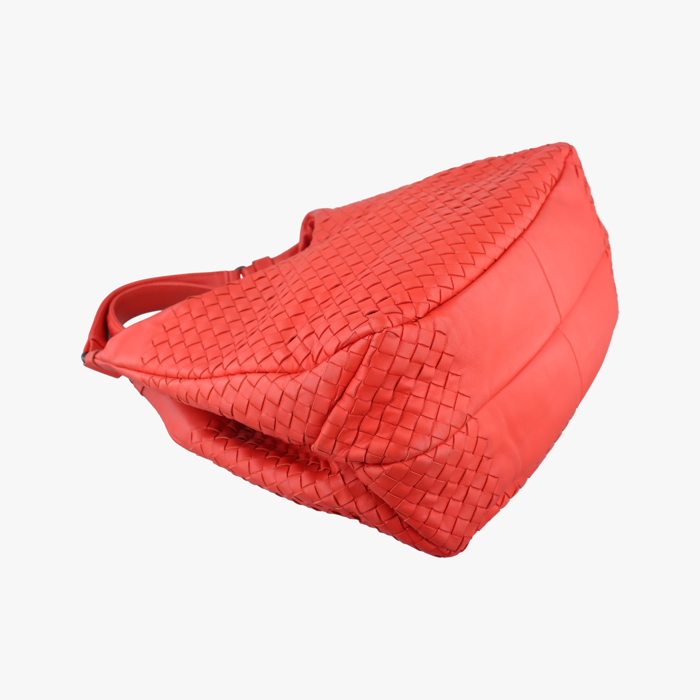 CAMPANA Intrecciato Orange lambskin 125787 V0016 6576 EPEV 2011 508 Cカンパーナ イントレチャート オレンジ ラムスキン 125787 V0016 6576 EPEV 2011 508 C