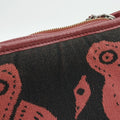 GABRIELLE print Red×black Fabric ×leather A91810 25134137ガブリエル プリント レッド×ブラック ファブリック×レザー A91810 25134137