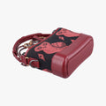GABRIELLE print Red×black Fabric ×leather A91810 25134137ガブリエル プリント レッド×ブラック ファブリック×レザー A91810 25134137
