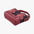 GABRIELLE print Red×black Fabric ×leather A91810 25134137ガブリエル プリント レッド×ブラック ファブリック×レザー A91810 25134137