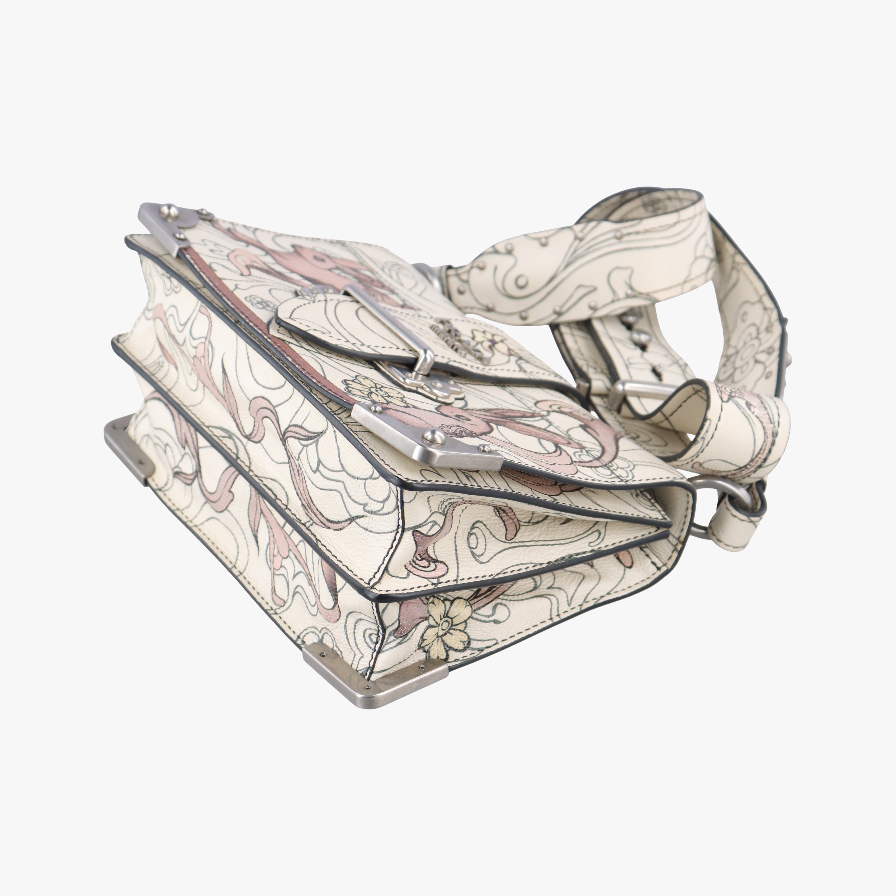 Rabbit print Multicolour Leather 25ラビットプリント マルチカラー レザー 25