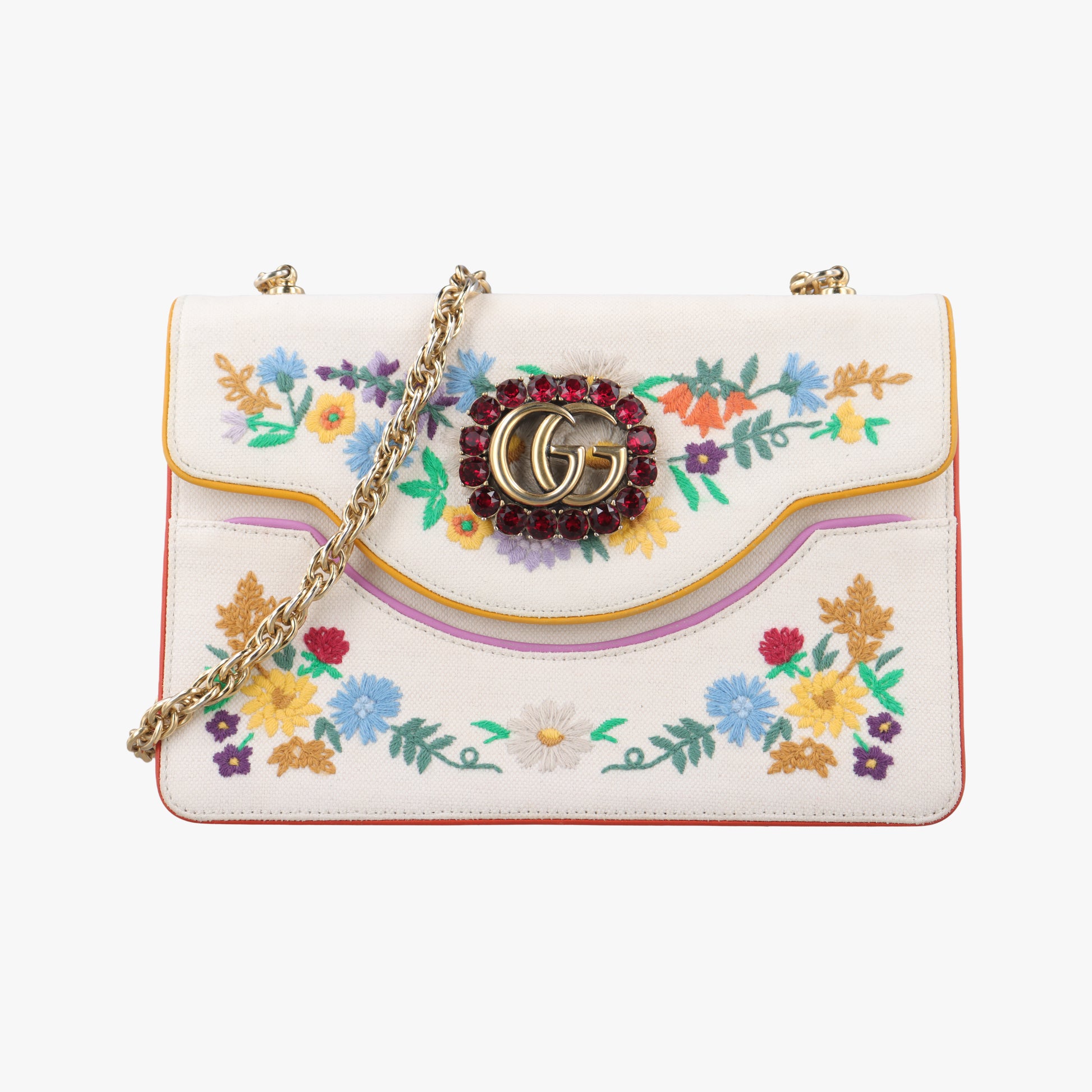 Cotton Linen Floral Cat White Canvas 499617 I023933962コットンリネンフローラルキャット ホワイト キャンバス  499617 I023933962