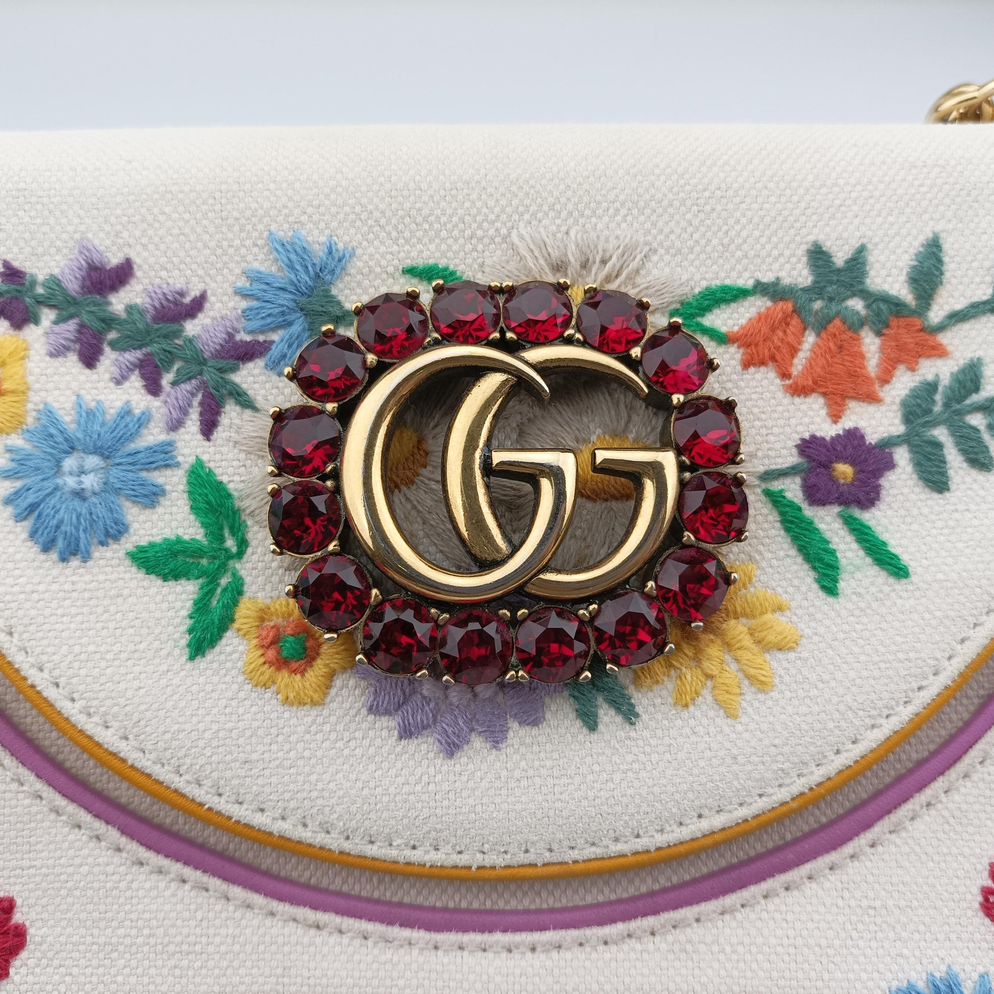 Cotton Linen Floral Cat White Canvas 499617 I023933962コットンリネンフローラルキャット ホワイト キャンバス  499617 I023933962