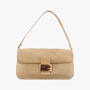 Baguette beige suede 001632 001632.001マンマバケット ベージュ スエード 001632 001632.001