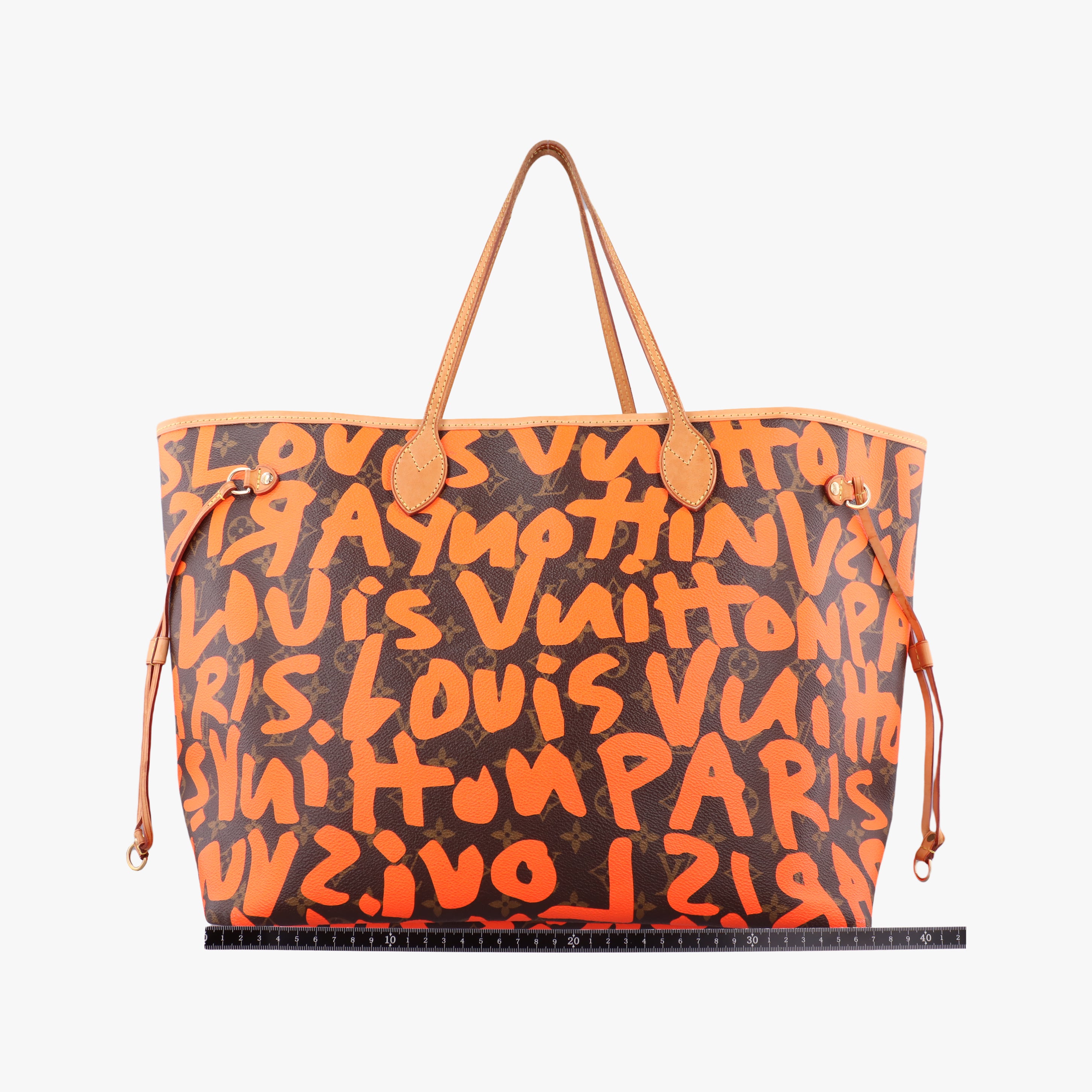 Neverfull GM Orange x Brown Coated Canvas M93702 FL1049ネヴァーフルGM オレンジ×ブラウン コーティングキャンバス M93702 FL1049