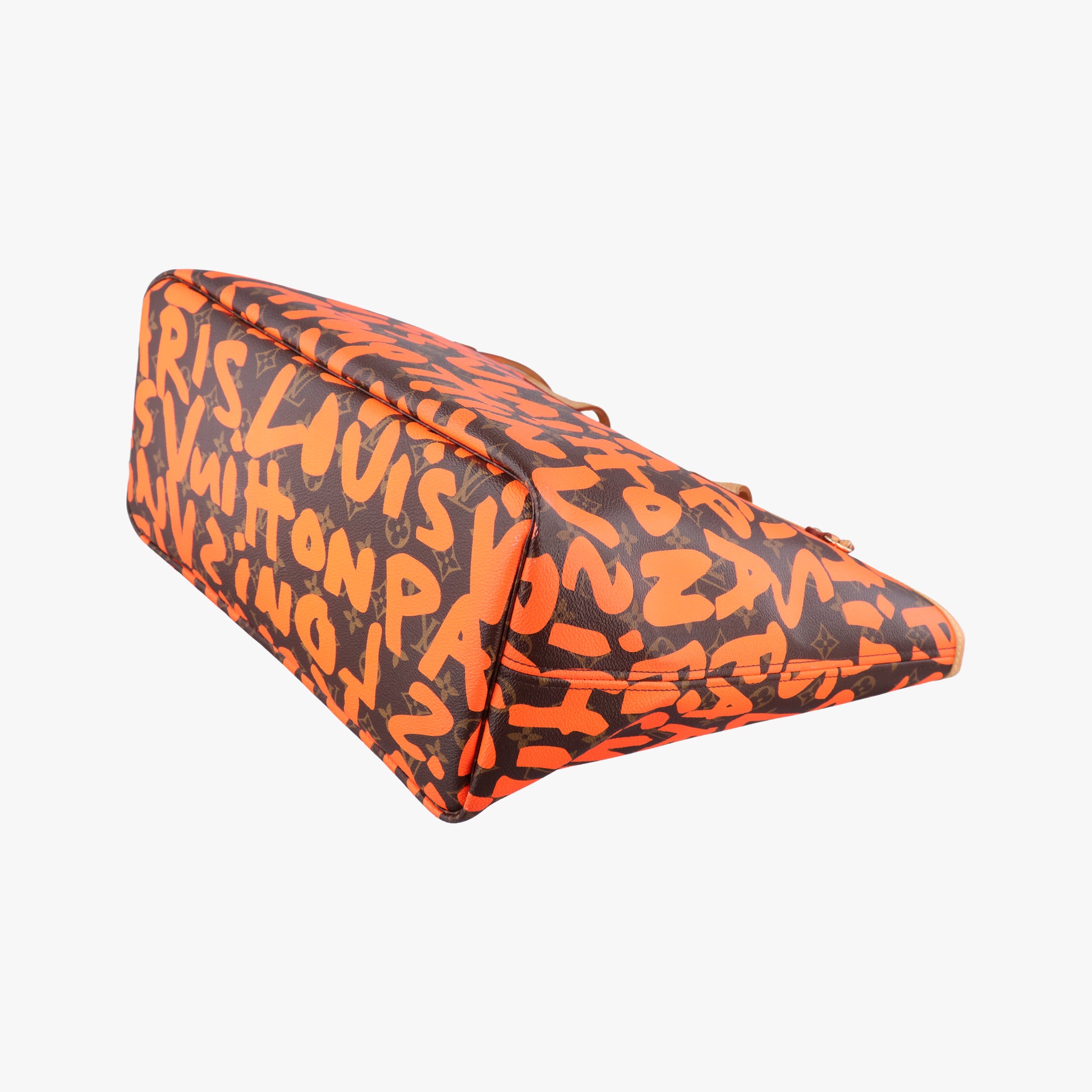 Neverfull GM Orange x Brown Coated Canvas M93702 FL1049ネヴァーフルGM オレンジ×ブラウン コーティングキャンバス M93702 FL1049