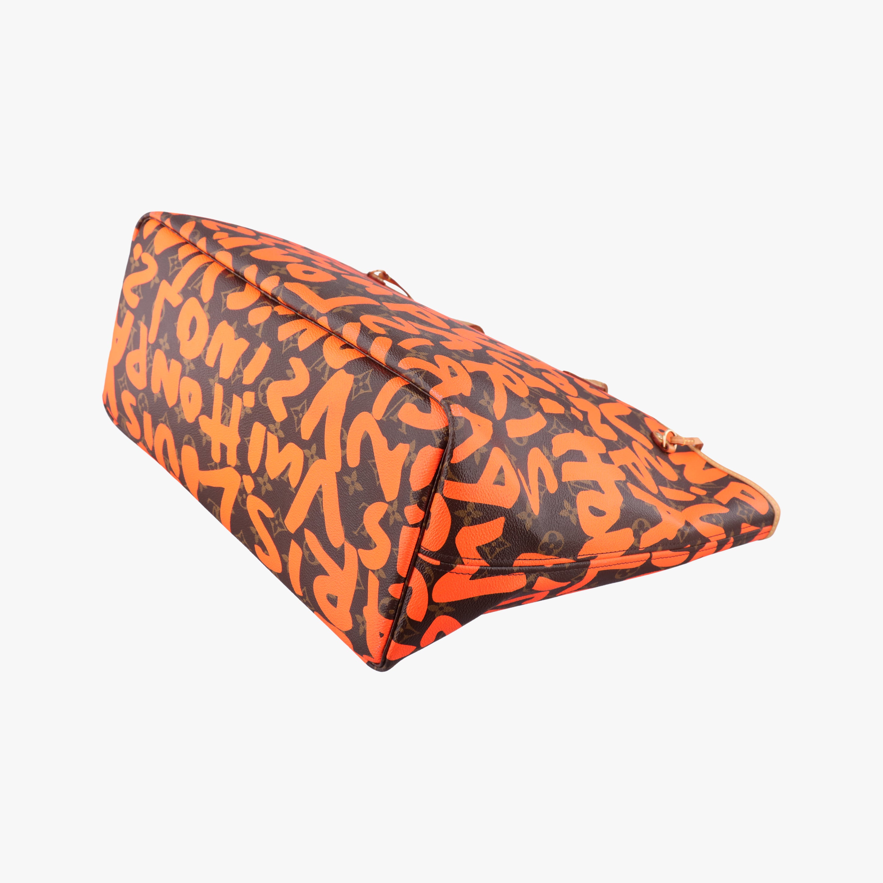 Neverfull GM Orange x Brown Coated Canvas M93702 FL1049ネヴァーフルGM オレンジ×ブラウン コーティングキャンバス M93702 FL1049